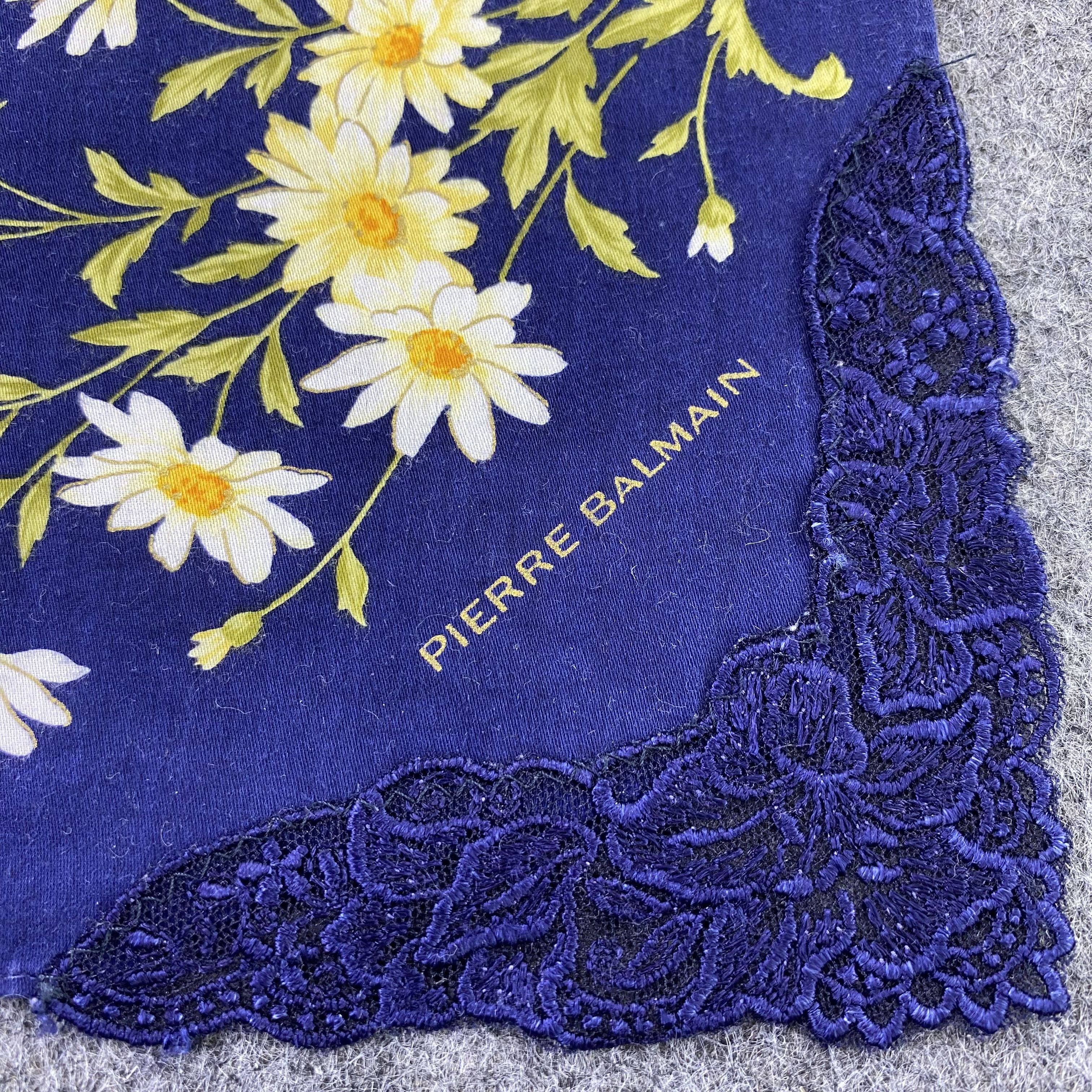 Pierre Balmain Pierre Balmain Handkerchief / Bandana / Neckerchief -B684 Size ONE SIZE - 5 Thumbnail