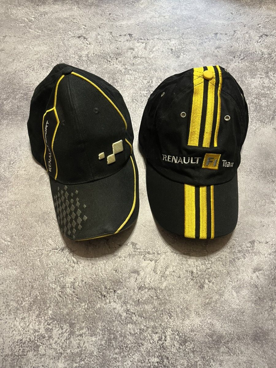 Formula 1 Formula Uno Renault F1 two caps Size ONE SIZE - 1 Thumbnail
