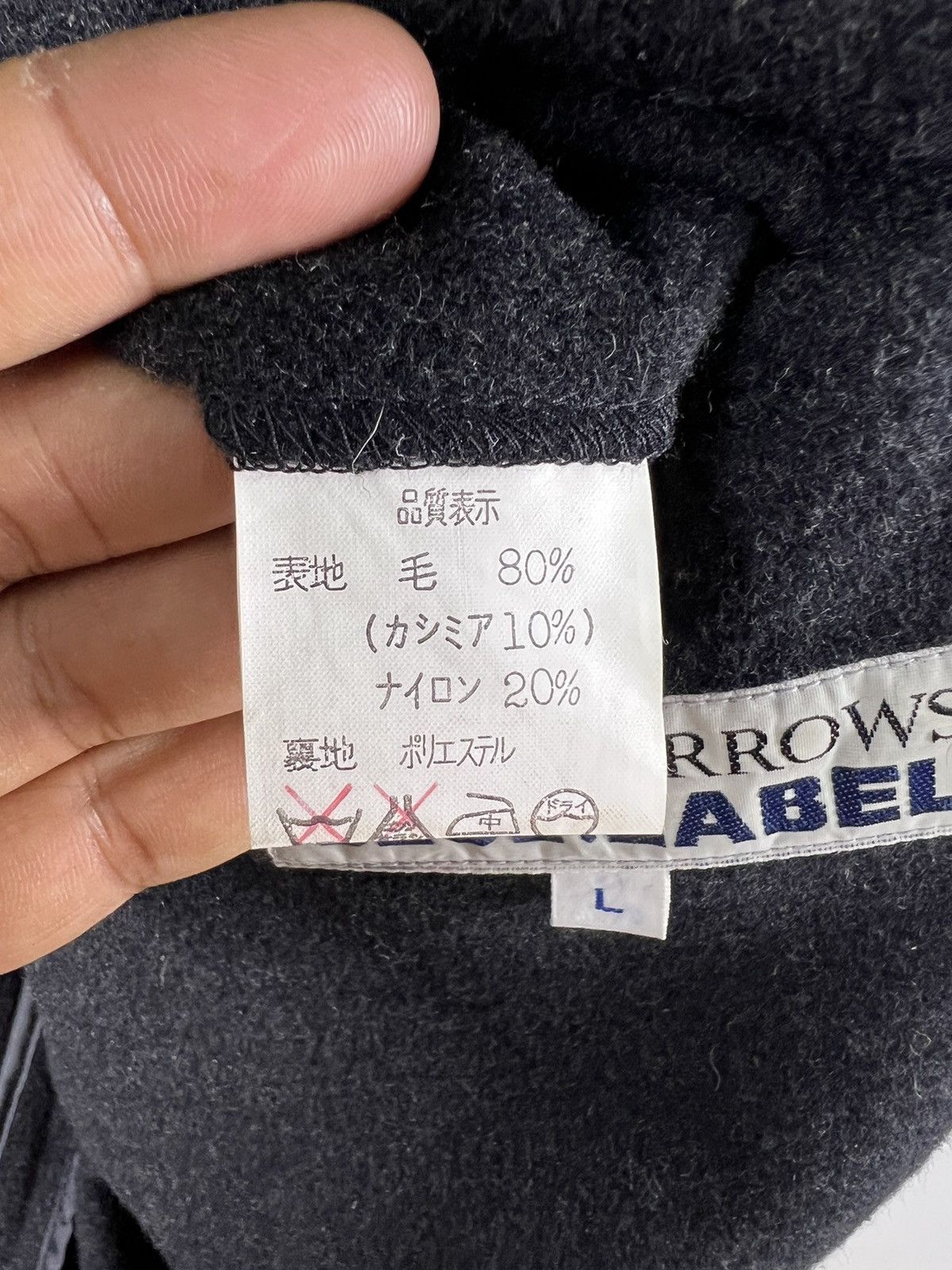 Japanese Brand 🔥 UNITED ARROWS BLUE LABEL WOOL CHORE - L Size US M / EU 48-50 / 2 - 8 Thumbnail