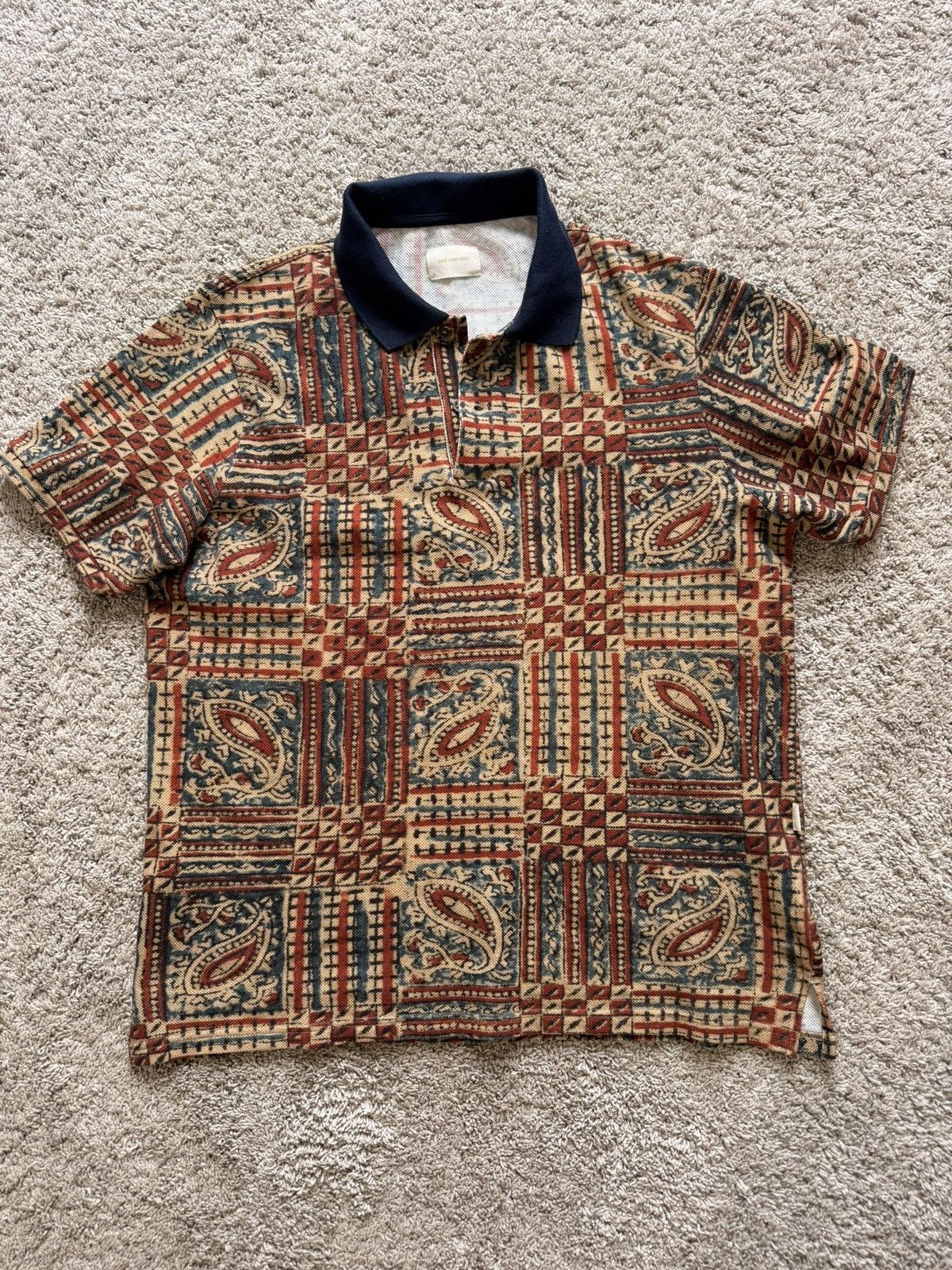 Aime Leon Dore ALD Printed Pique Polo | Grailed