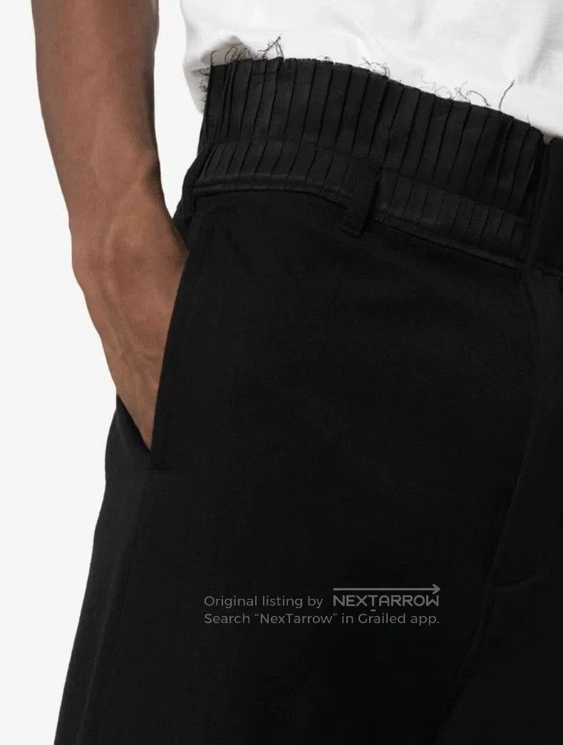 Ann Demeulemeester Ann Demeulemeester Pleated Cropped Trousers. Size US 30 / EU 46 - 5 Thumbnail