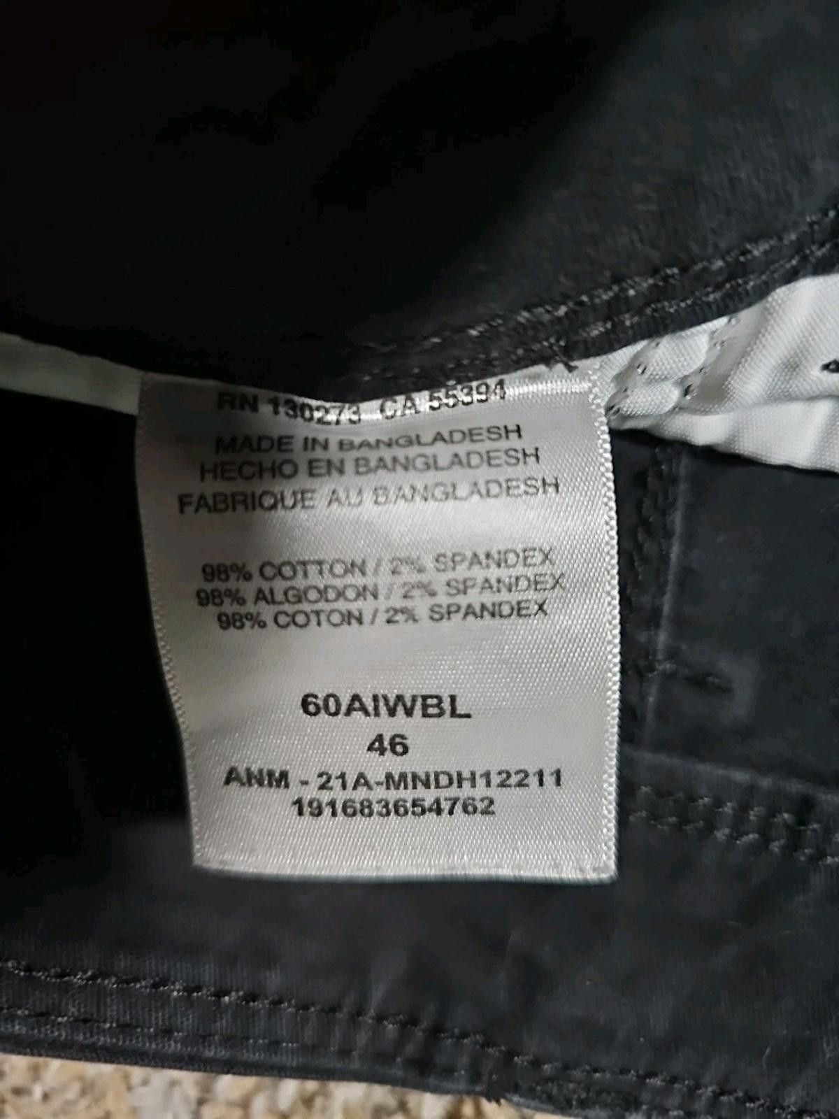 Wrangler Wrangler Relaxed Fit Sz 46 Black Cargo Shorts Size US 44 / EU 60 - 4 Thumbnail
