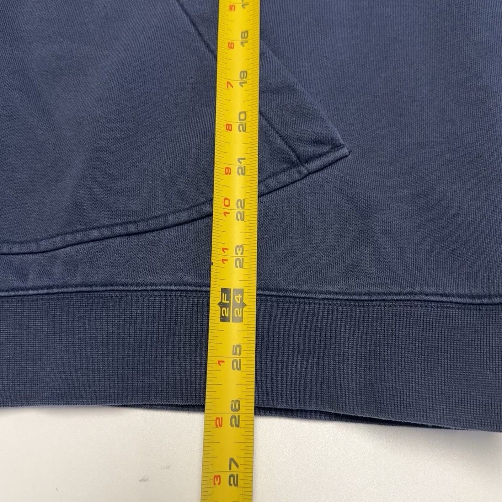 Nike Vintage Y2K Nike Hoodie Sweatshirt Mens XL Navy Blue Distres Size US XL / EU 56 / 4 - 12 Thumbnail