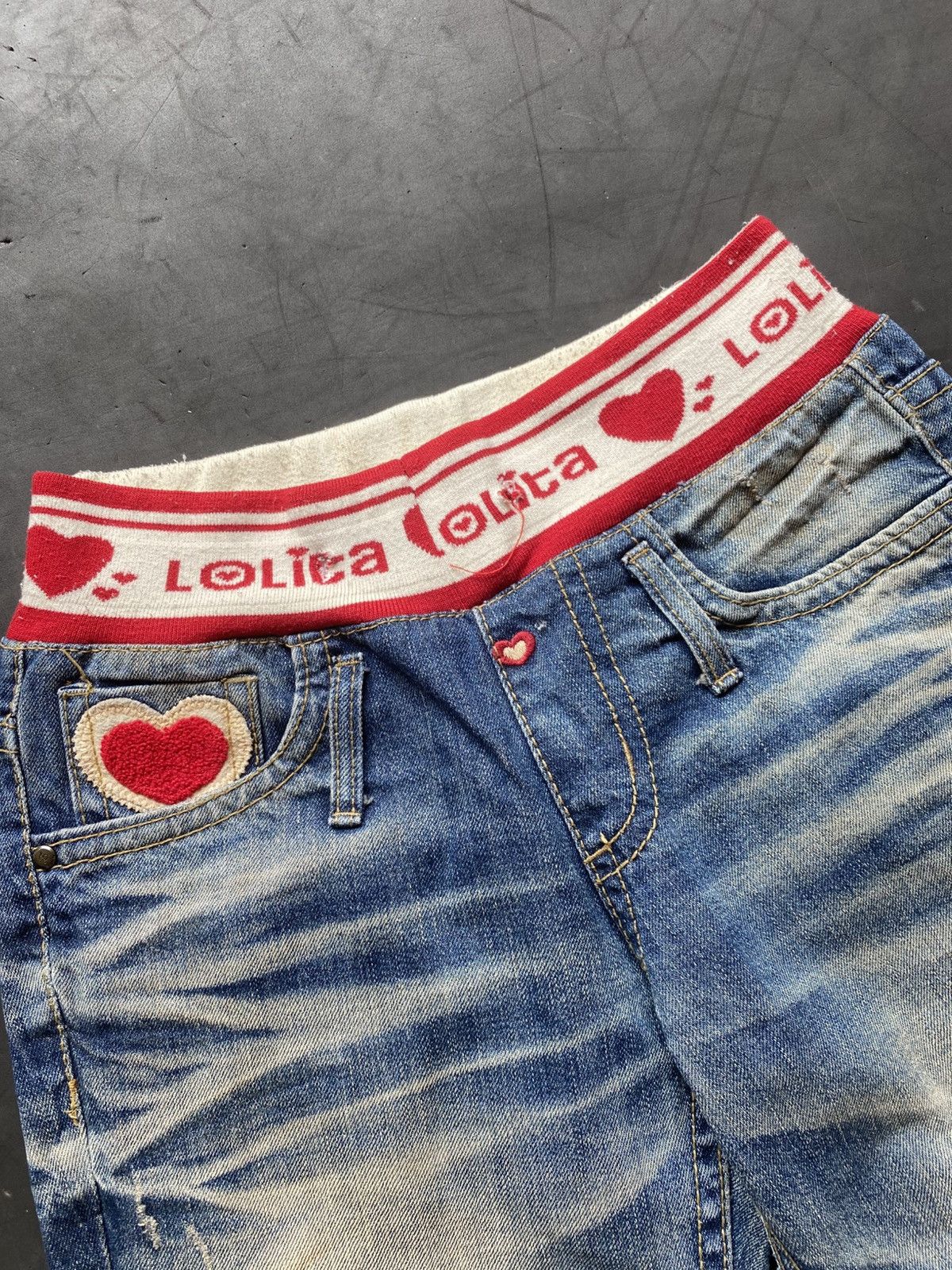 If Six Was Nine 🖤BLACFRIDAY🖤Lolita Denim Pants Ifsixwasnine lgb styled Size 25" / US 0 / IT 36 - 6 Thumbnail