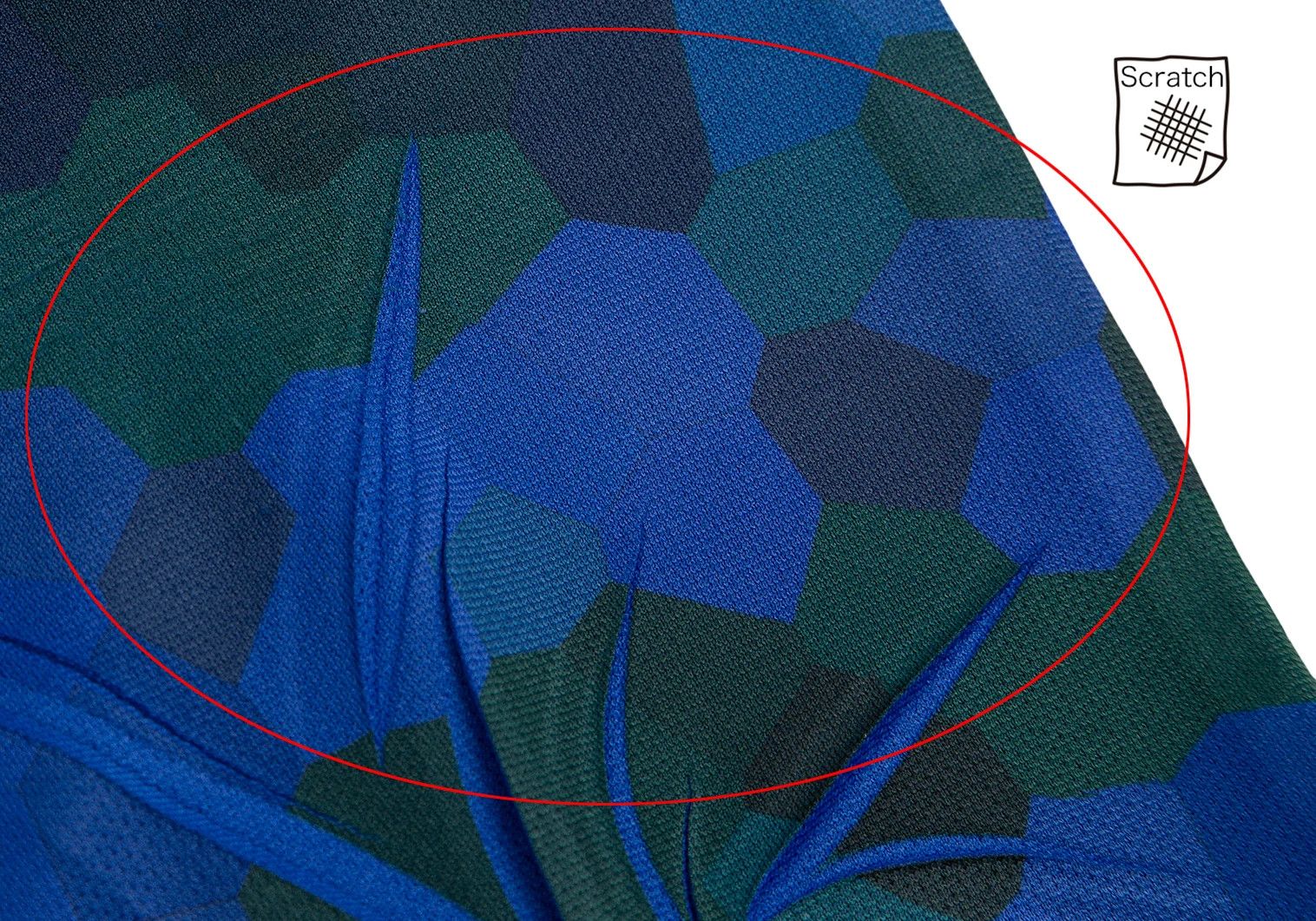 Issey Miyake Pleats Pixelated Print T-Shirt in Teal Green Size US XL / EU 56 / 4 - 10 Thumbnail