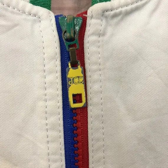 Jean Charles De Castelbajac Vtg 80’ JEAN CHARLES De CASTELBAJAC Tennis Art Jacket Size L / US 10 / IT 46 - 8 Thumbnail