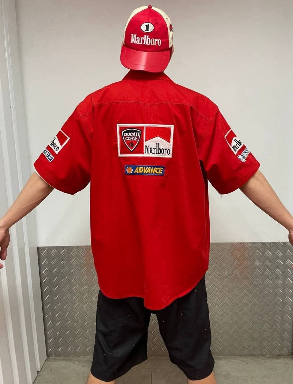 Marlboro × Vintage VERY RARE MARLBORO x DUCATTI RACING SHIRT Size US XXL / EU 58 / 5 - 1 Thumbnail