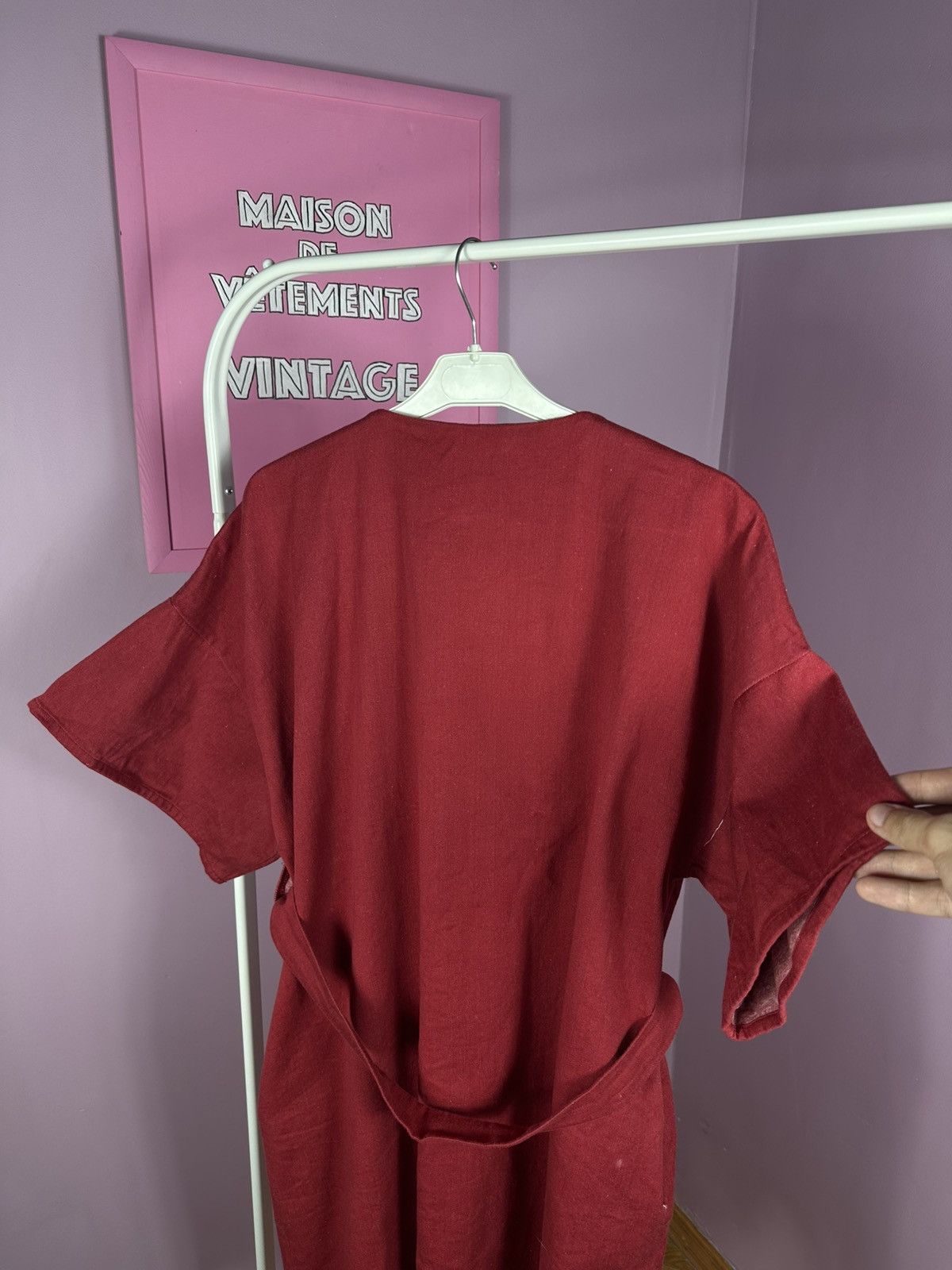 Other Moeon Studio Organic Cotton Classic Kimono Jacket Red Size S / US 4 / IT 40 - 13 Thumbnail
