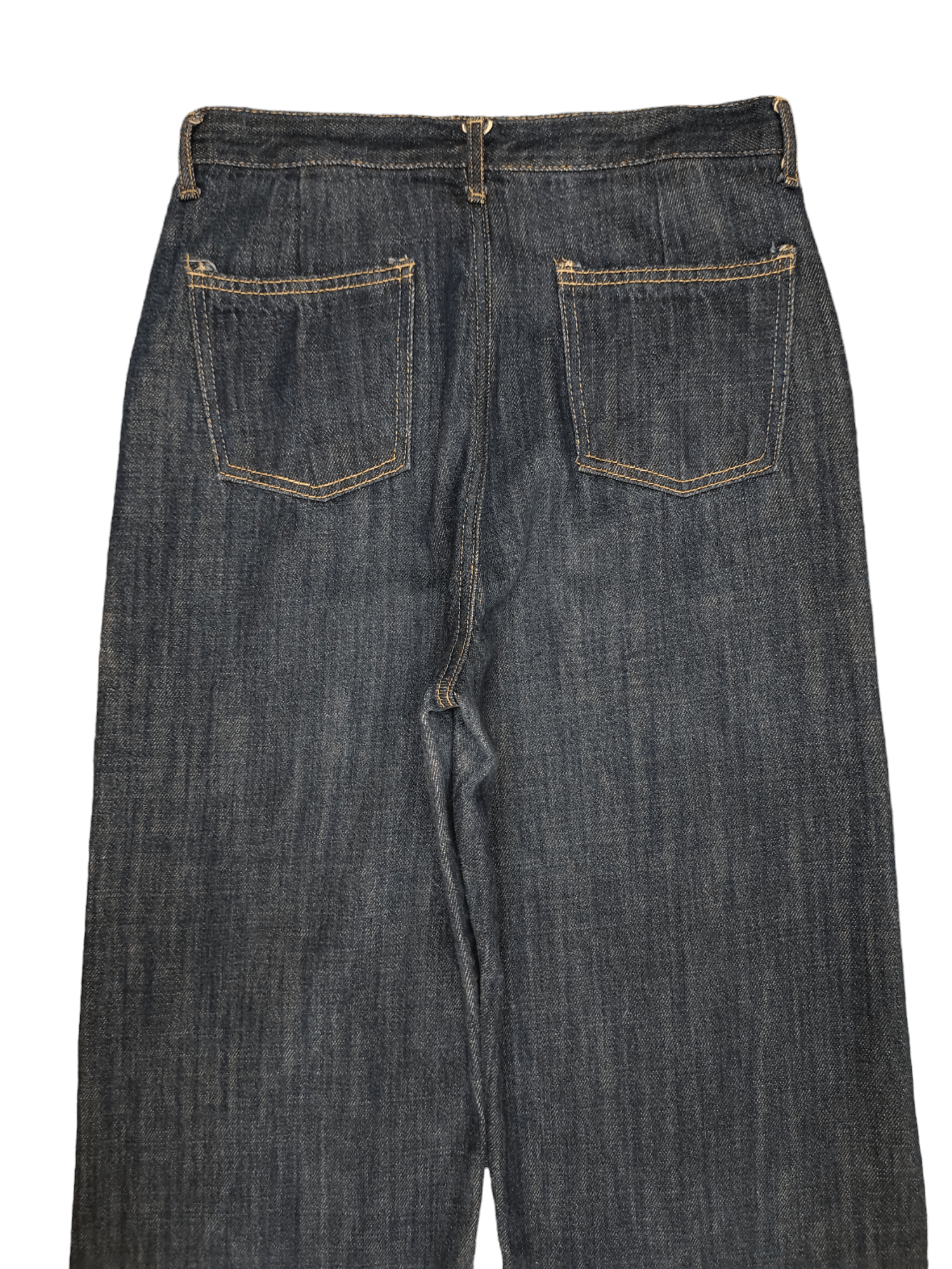 Comme des Garcons × Undercover Baggy Jeans Neukkimpyo Wide Leg Denim Y2k Jnco Streetwear Size US 30 / EU 46 - 11 Thumbnail