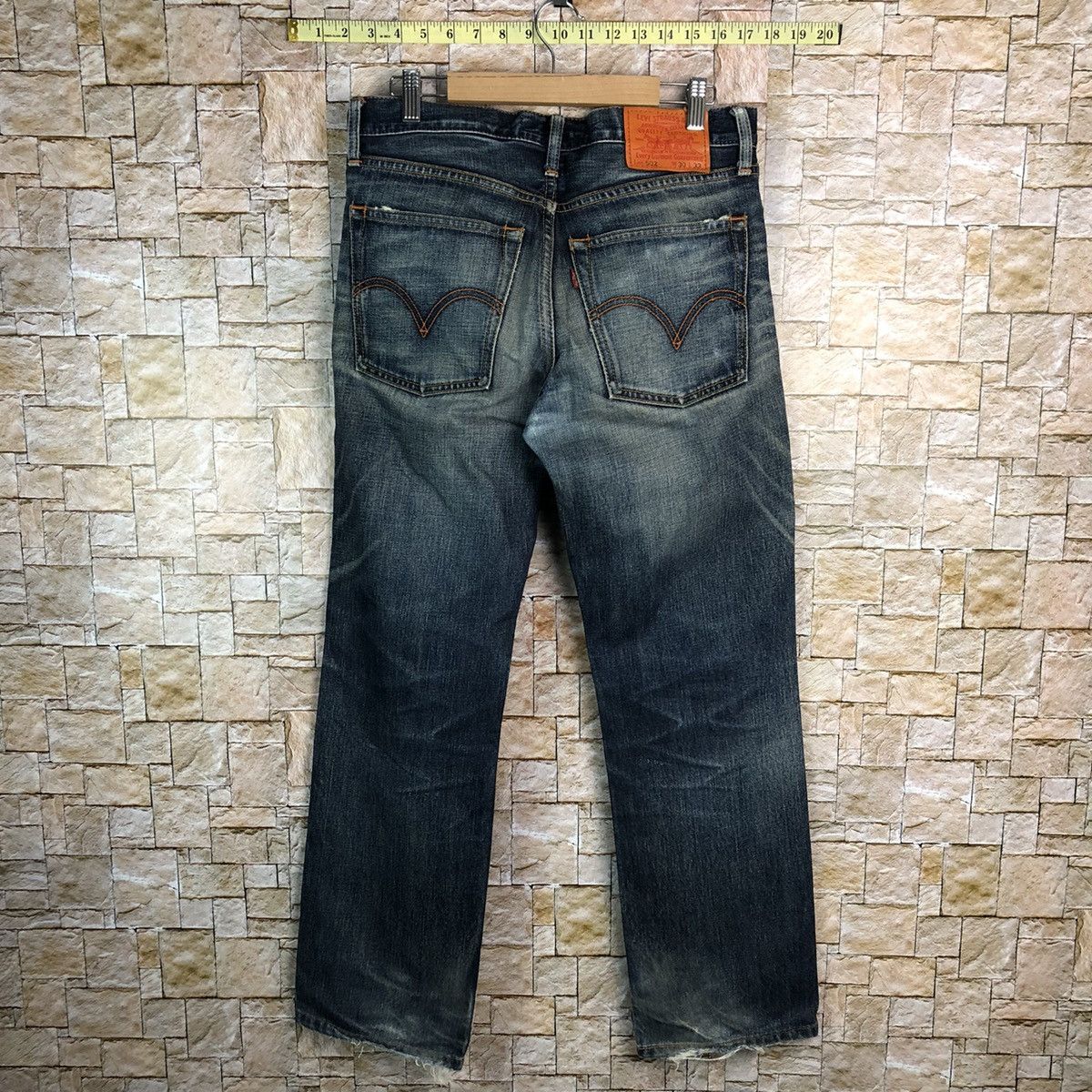Levi's 502 Classic Levis Blue Jeans denim Pants #7568 Size US 31 - 13 Thumbnail