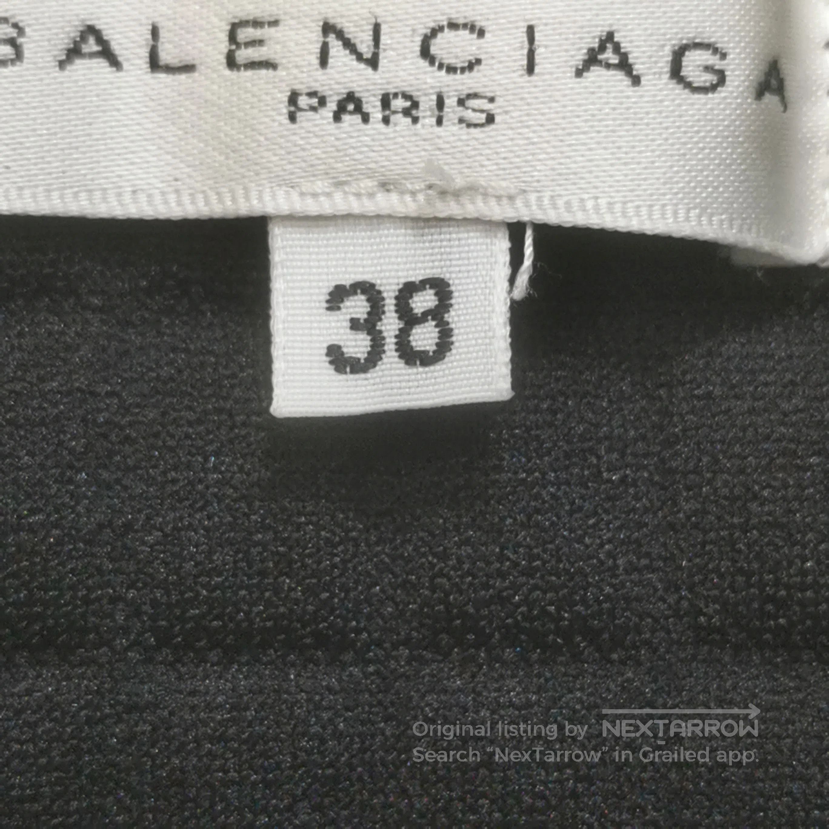 Balenciaga Balenciaga XS Black Quilted Top & Skirt Set. Size XS / US 0-2 / IT 36-38 - 7 Thumbnail