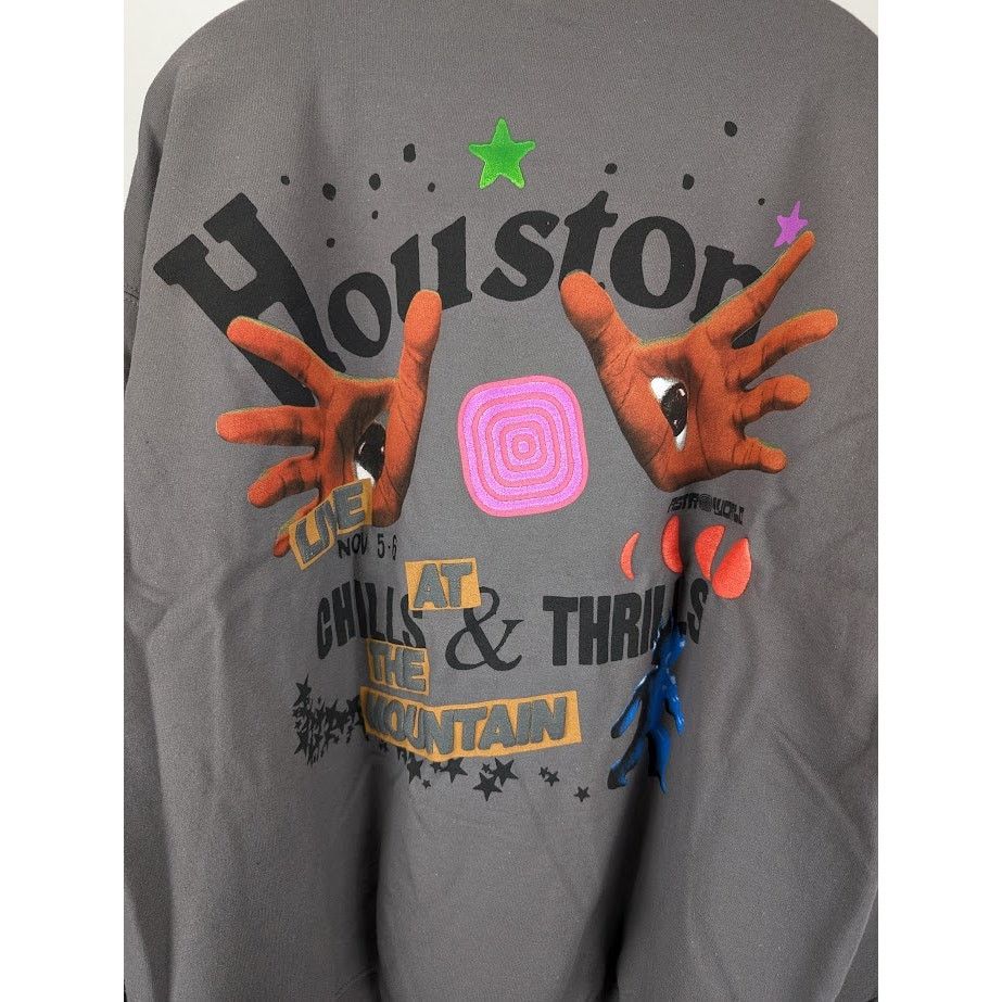 Travis Scott o1rshd1 Astrofest Houston Crewneck Sweatshirt in Grey Size US L / EU 52-54 / 3 - 13 Thumbnail