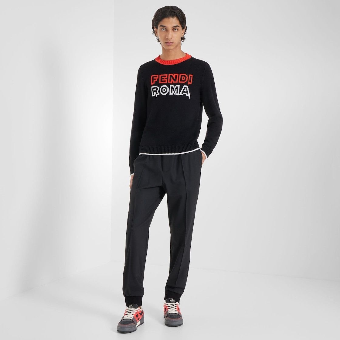 Fendi o1loc1c0824 Pullover in Black Size US M / EU 48-50 / 2 - 3 Thumbnail