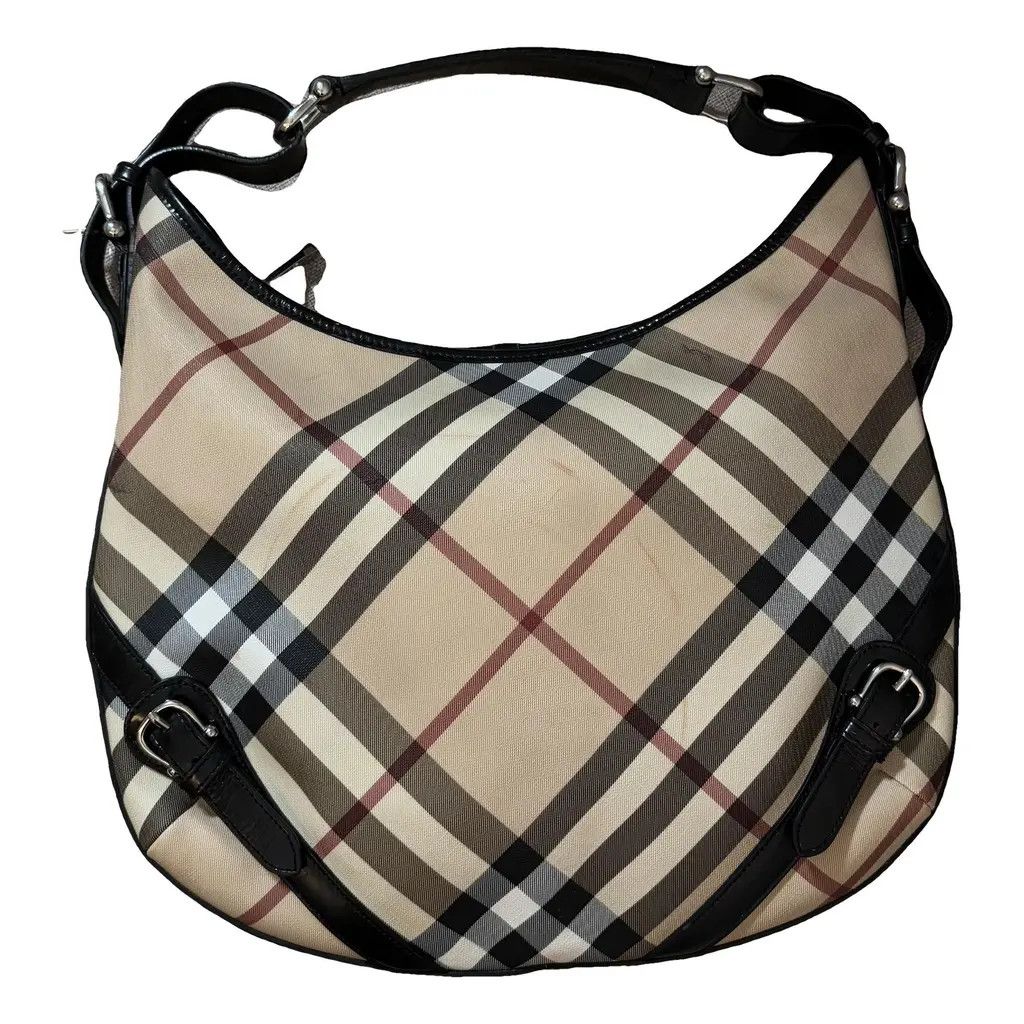 Burberry Burberry Multicolor Leather Supernova Check Hobo Bag Size ONE SIZE - 1 Thumbnail
