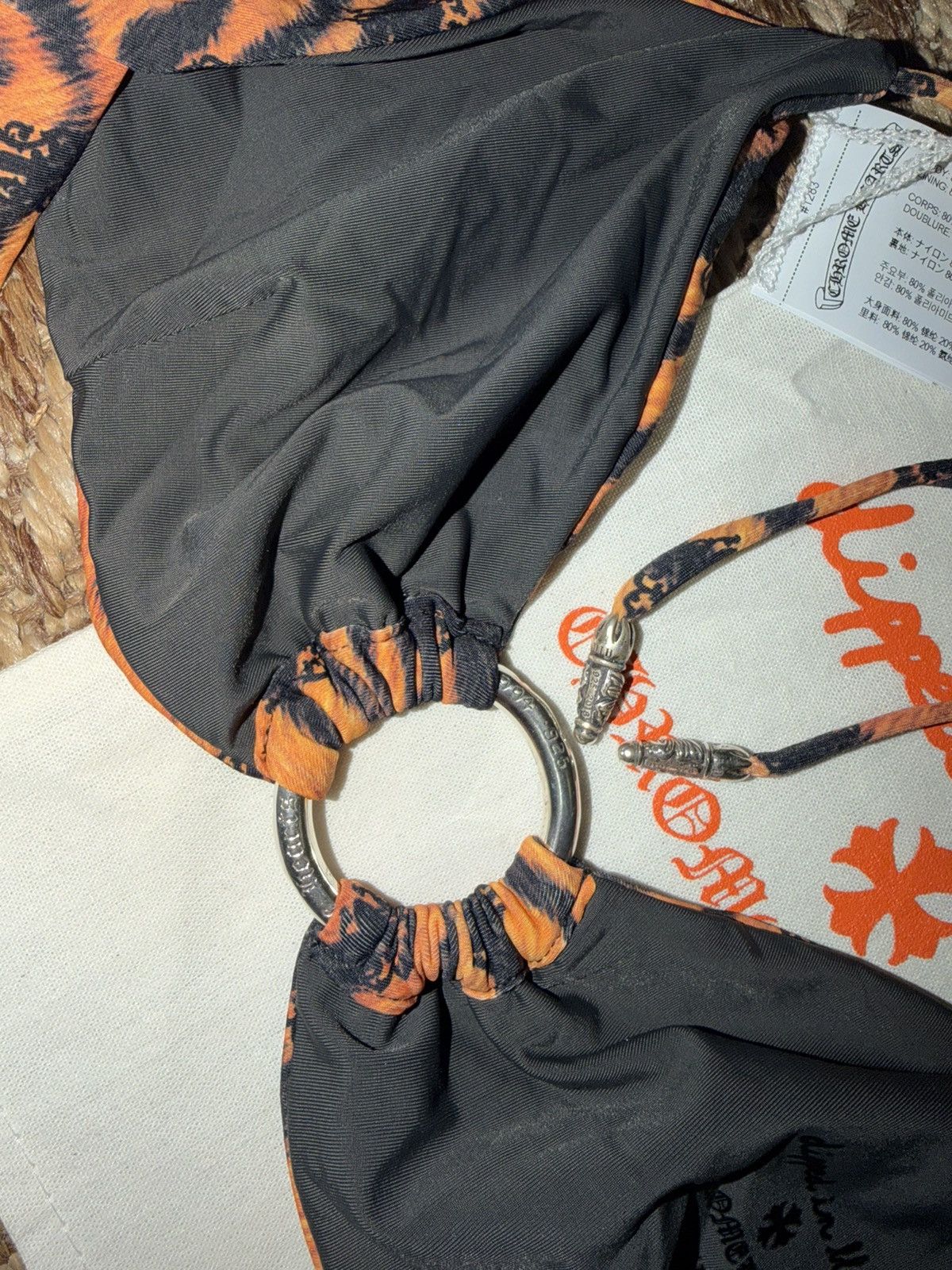 Chrome Hearts Chrome Hearts Orange Tiger Bikini size L Size L / US 10 / IT 46 - 5 Thumbnail