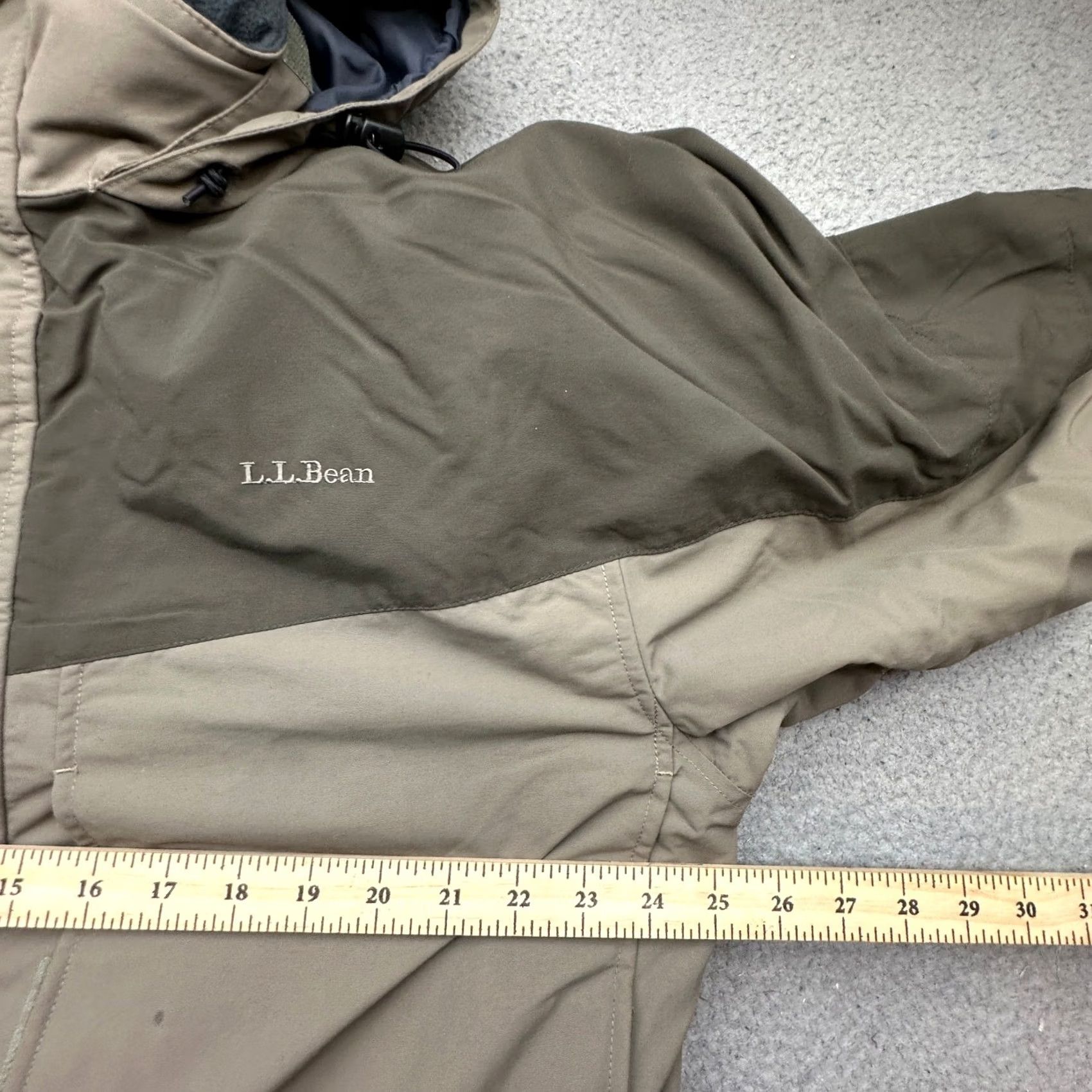 Vintage VINTAGE L.L. Bean Rugged Ridge Parka Jacket Mens Large Brown Hooded Insulated Thinsulate Long Coat Size US L / EU 52-54 / 3 - 4 Thumbnail