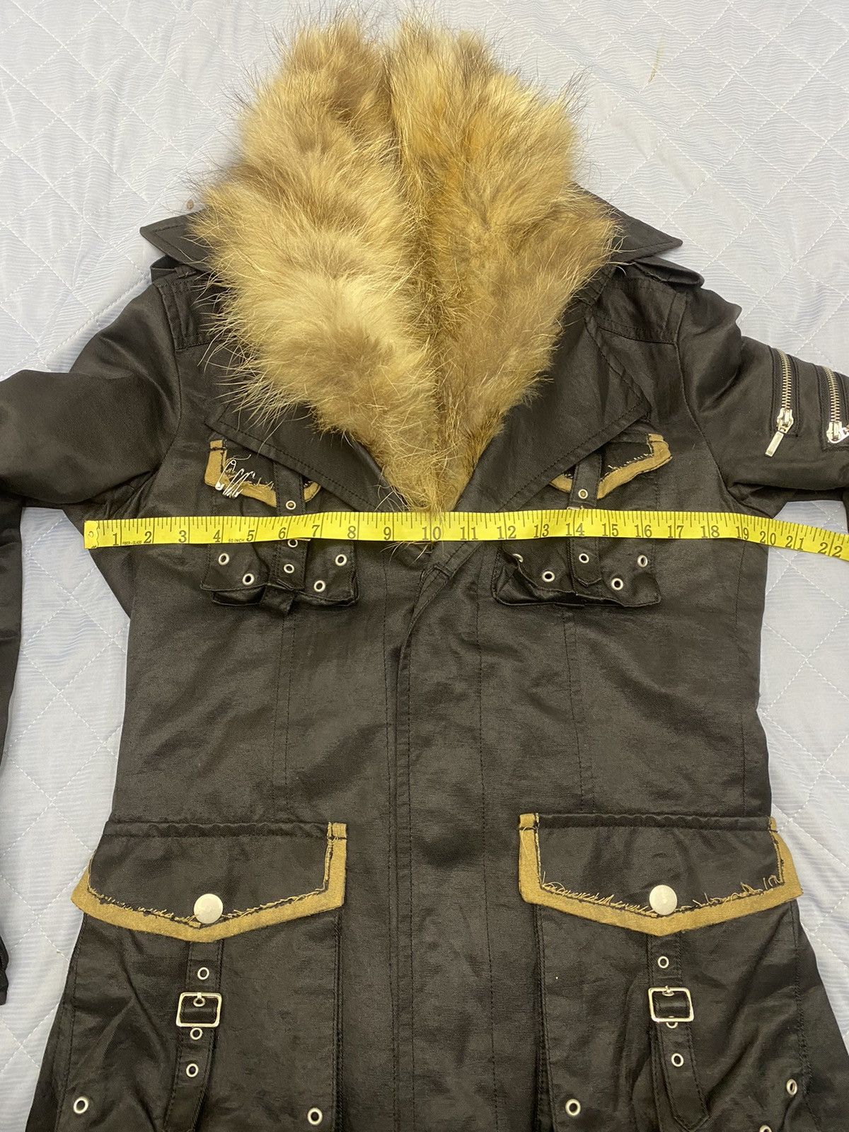 Seditionaries × Tornado Mart (P) ARCHIVE💥TORNADO MART BONDAGE WAXED FUR JACKET Size M / US 6-8 / IT 42-44 - 15 Thumbnail