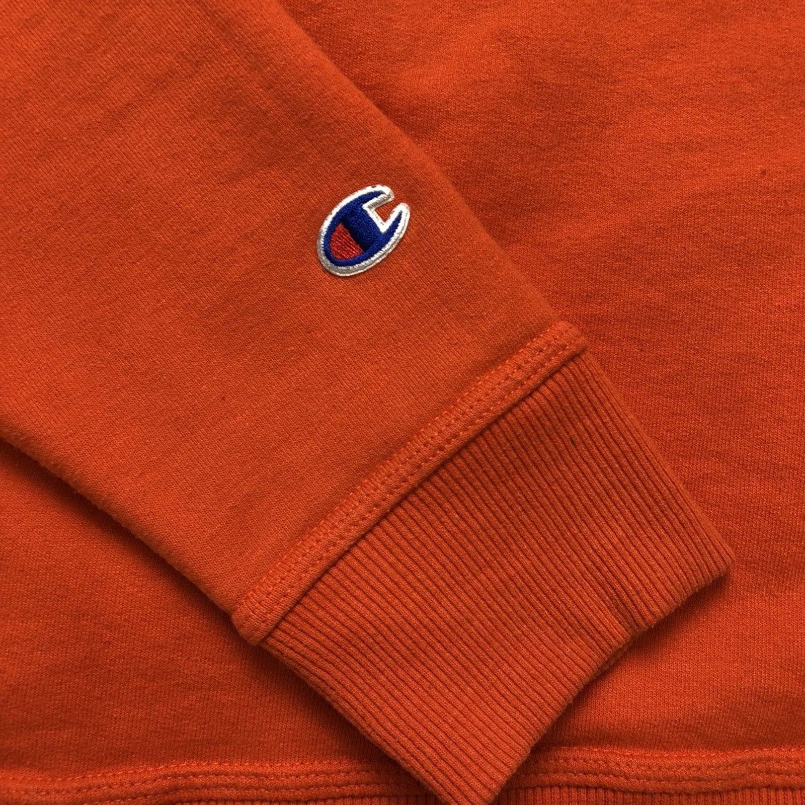 Champion × Vintage Champion Sweatshirt C Logo Athletic Bleach Stained Pullover Size US S / EU 44-46 / 1 - 8 Thumbnail