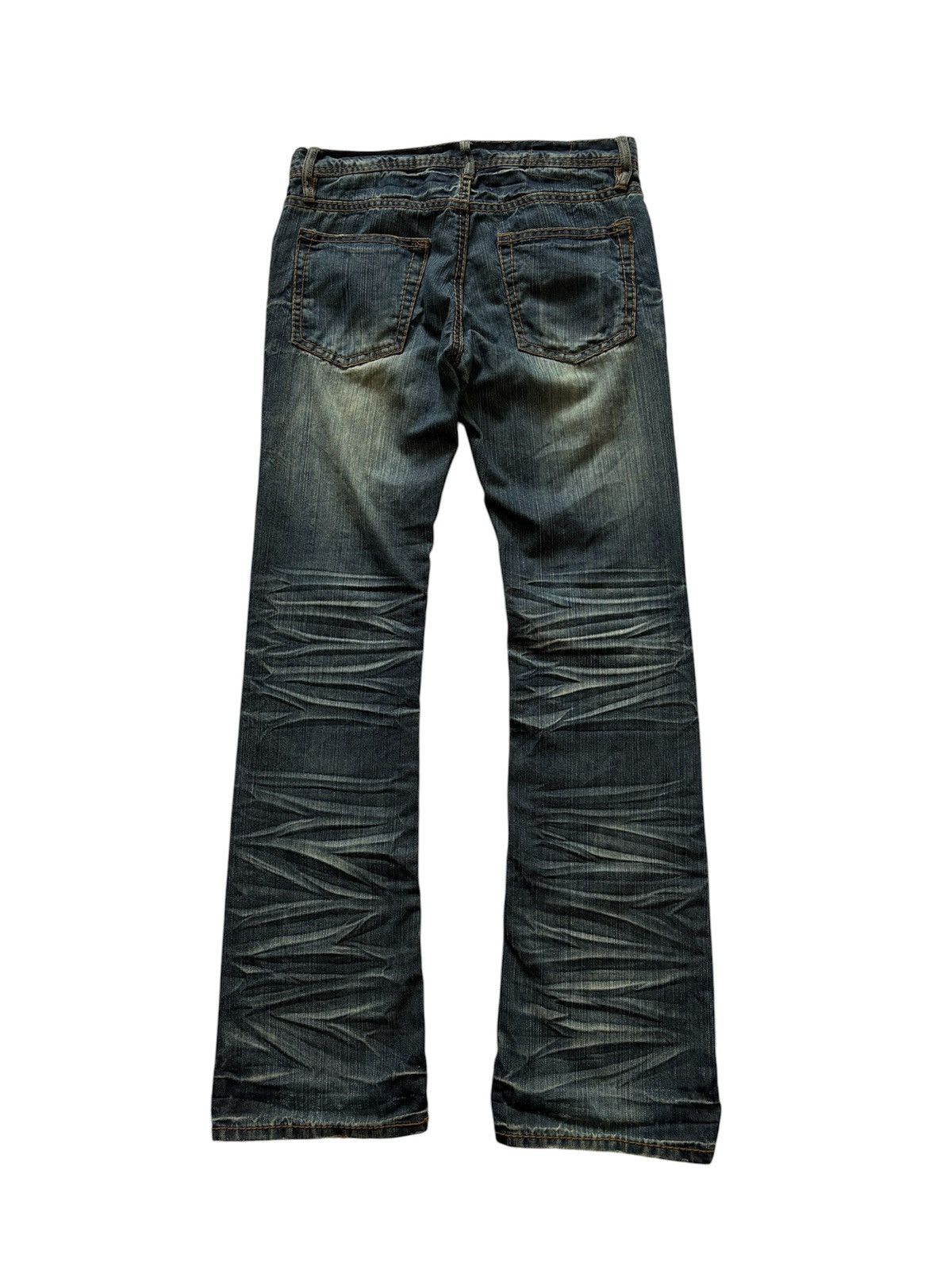 If Six Was Nine JAPANESE BRAND RUPERT BLEACH DISTRESSED JEANS Size US 31 - 2 Thumbnail