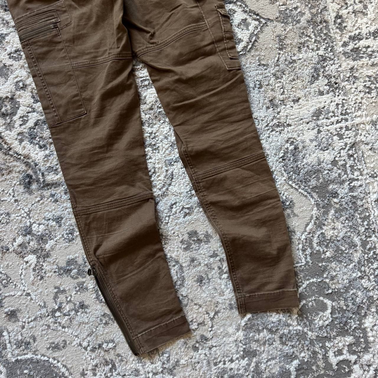 Ralph Lauren Ralph Lauren Brown Utility Cargo Zipped Archive Pants Size 28" / US 6 / IT 42 - 6 Thumbnail