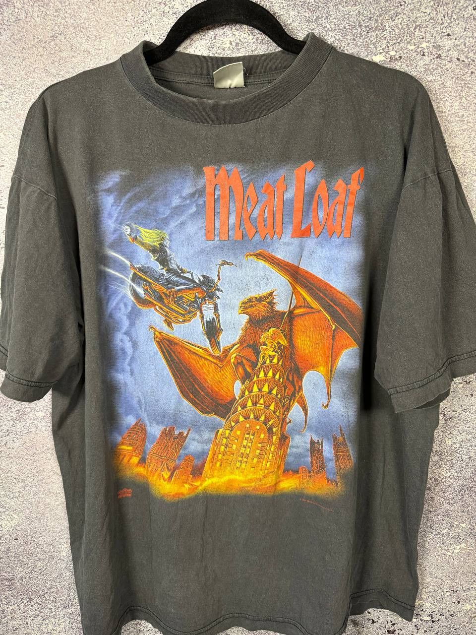 Band Tees × Vintage 1994 Vintage Meat Loaff Europe Tour Rock T-Shirt XL size Size US XL / EU 56 / 4 - 5 Thumbnail