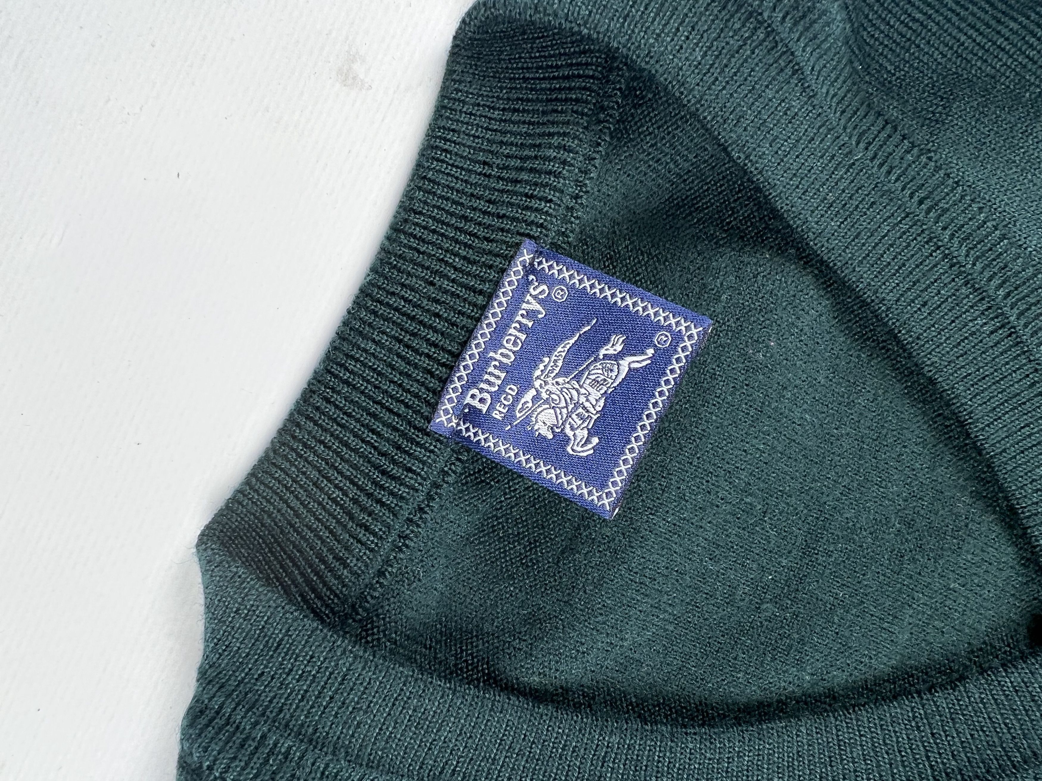 Burberry Vintage Burberry Sweater Size US L / EU 52-54 / 3 - 4 Thumbnail