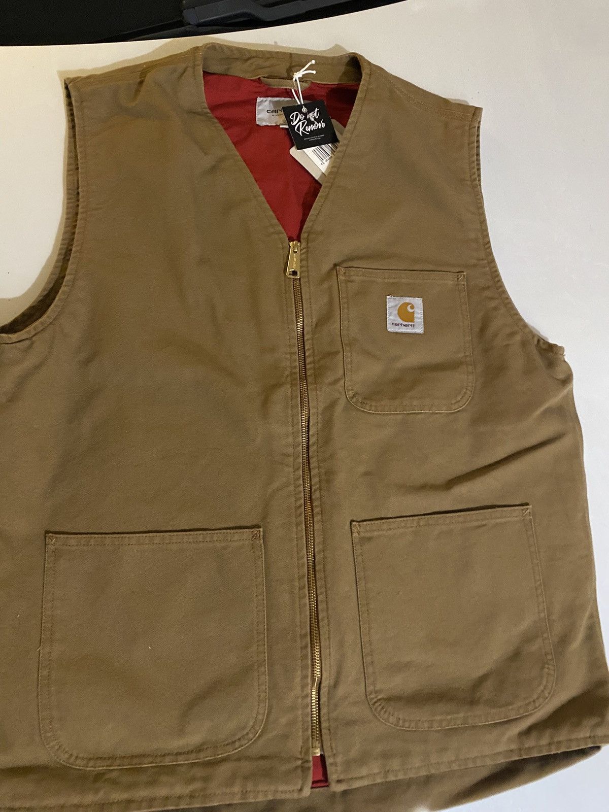 Carhartt Wip Carhartt Brown Vest Size US XL / EU 56 / 4 - 1 Thumbnail