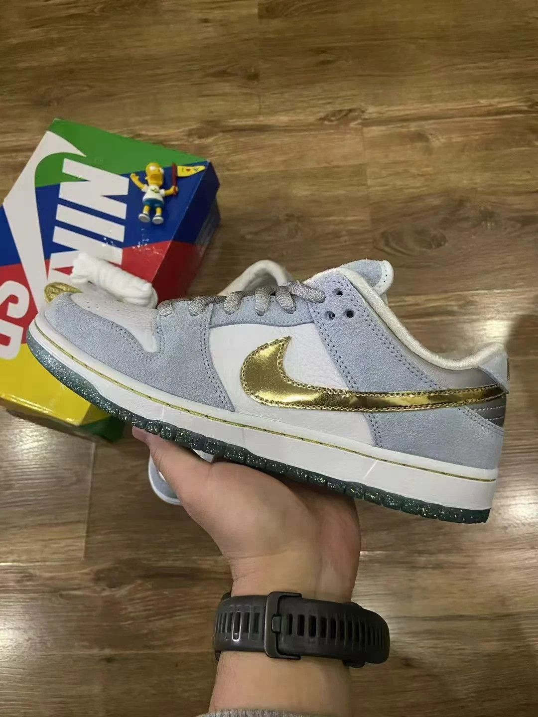 Nike Nike Dunk SB 'Frozen' 42.5 Original Box & Accs Size US 9.5 / EU 42-43 - 5 Thumbnail