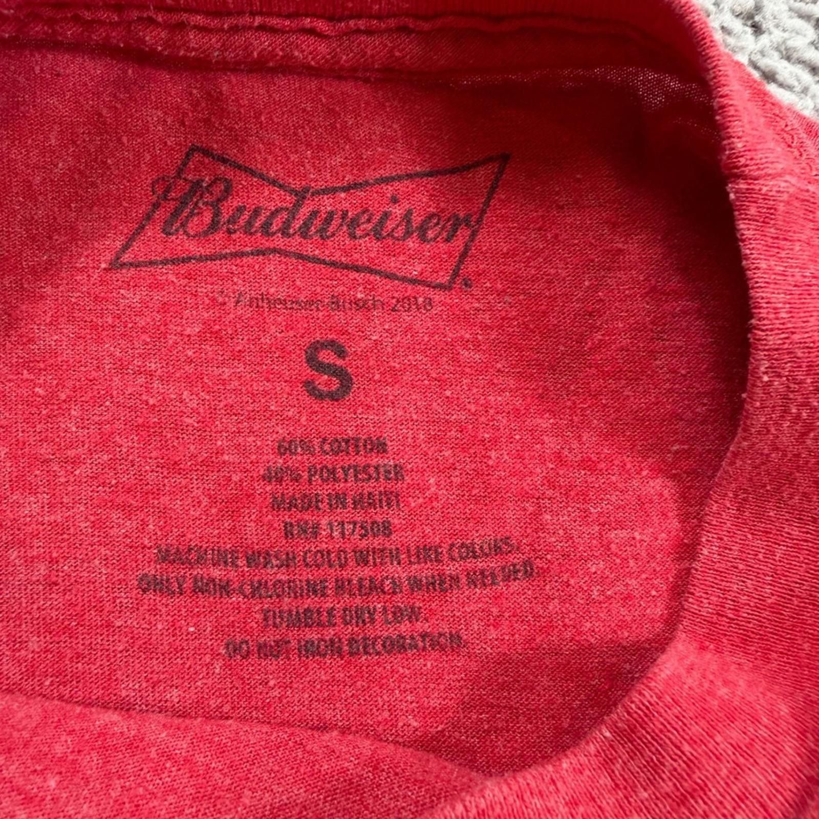 Budweiser Budweiser Anheuser-Busch Graphic T-Shirt Mens Small Heather Size US S / EU 44-46 / 1 - 3 Thumbnail
