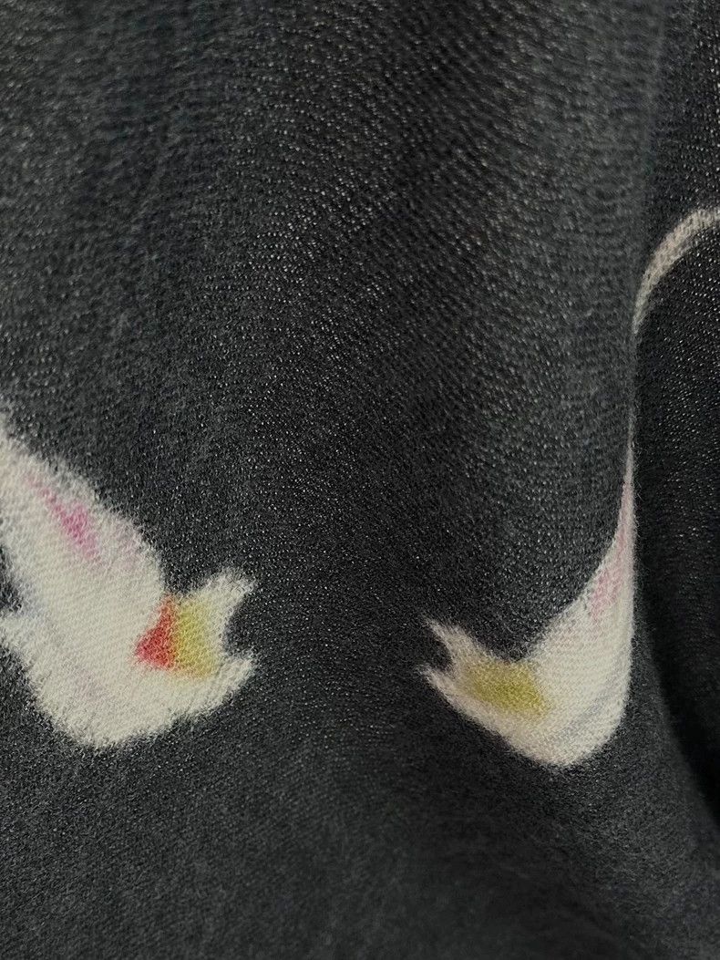 Yohji Yamamoto Yohji Yamamoto 02 Youyou Chan Dyeing Wings Scarf 2505-Nexta Size ONE SIZE - 4 Thumbnail