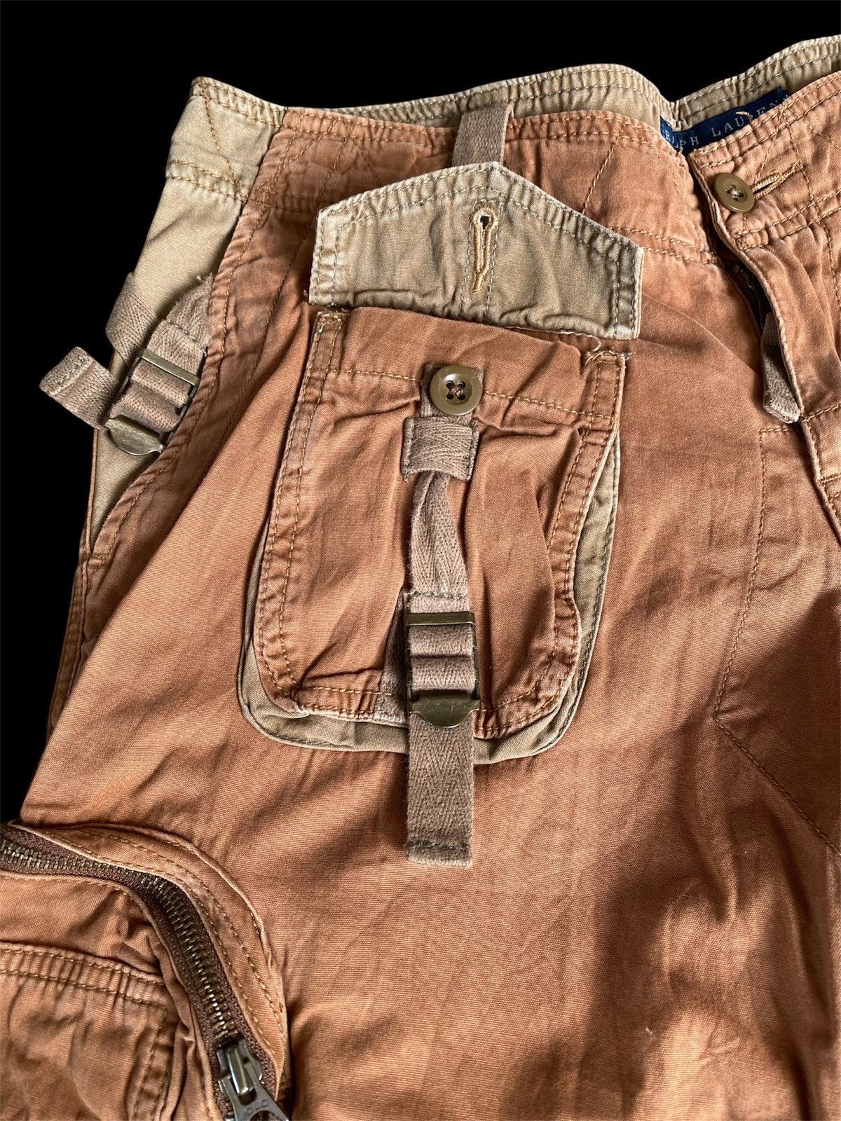 Polo Ralph Lauren Polo RL Crazy Pocket Tactical Military Utilities Cargo Pants Size US 33 - 5 Thumbnail