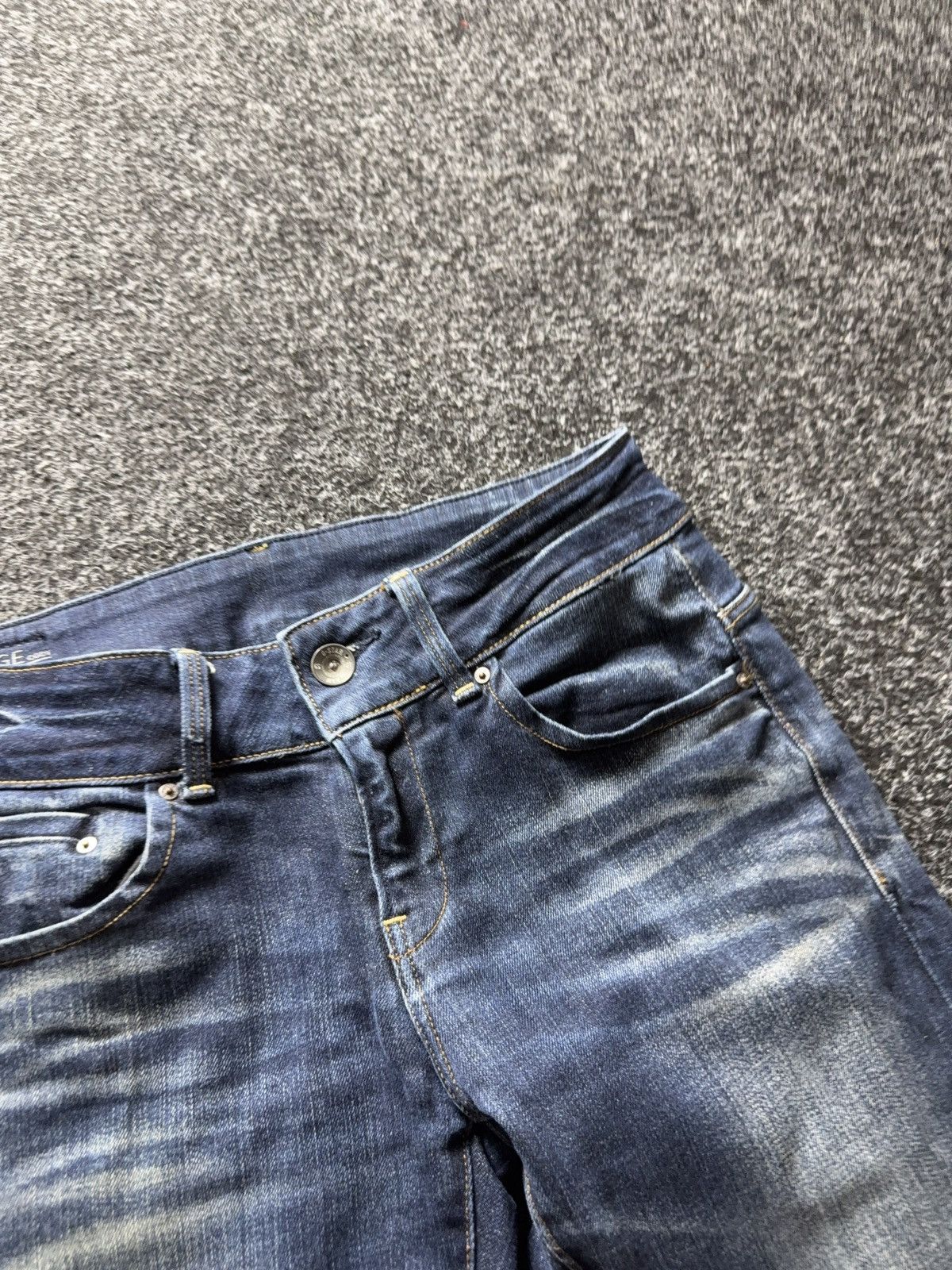 G-Star Y2K G-Star RAW Midge Cody Mid Skinny Jeans Distressed Wash Size 28" / US 6 / IT 42 - 8 Thumbnail