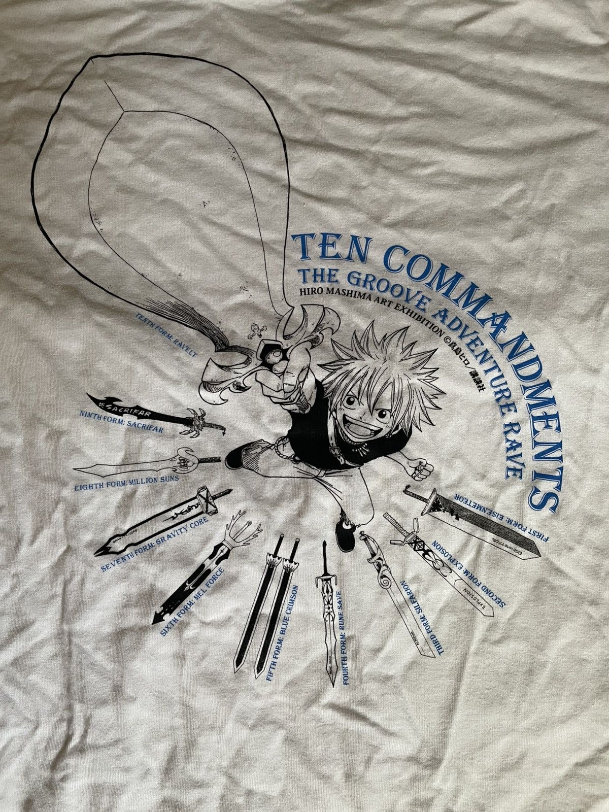 Anime × Japanese Brand × Vintage Vintage Rare Anime Rave Master Hiro Mashima Art Exhibition Size US M / EU 48-50 / 2 - 2 Thumbnail