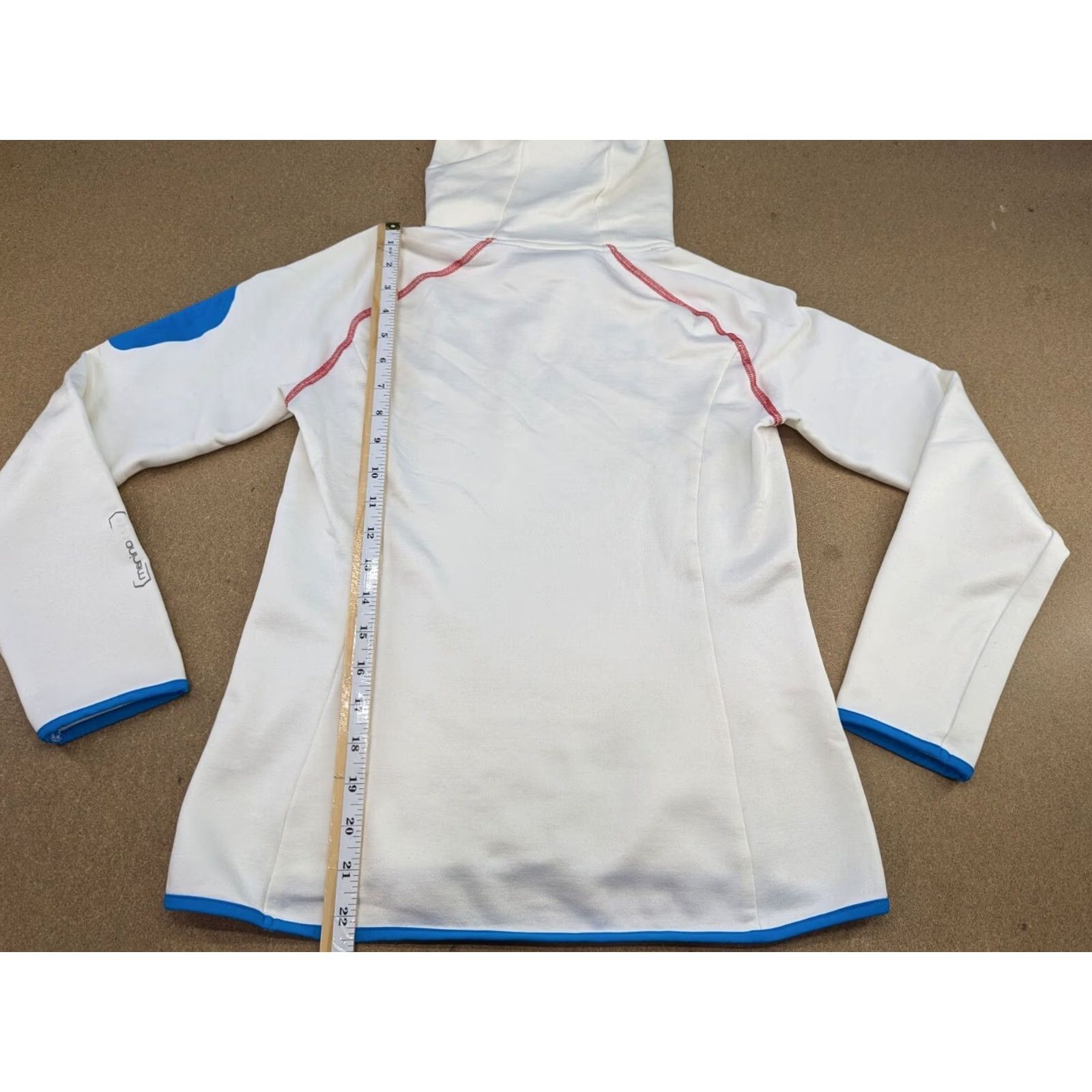 ORTOVOX Ortovox Merino Wool Blend Hoody Womens Size S White Outdoor Softshell Hoodie Zip Pullover Lightweight Quick Dry Womens Size S / US 4 / IT 40 - 7 Thumbnail