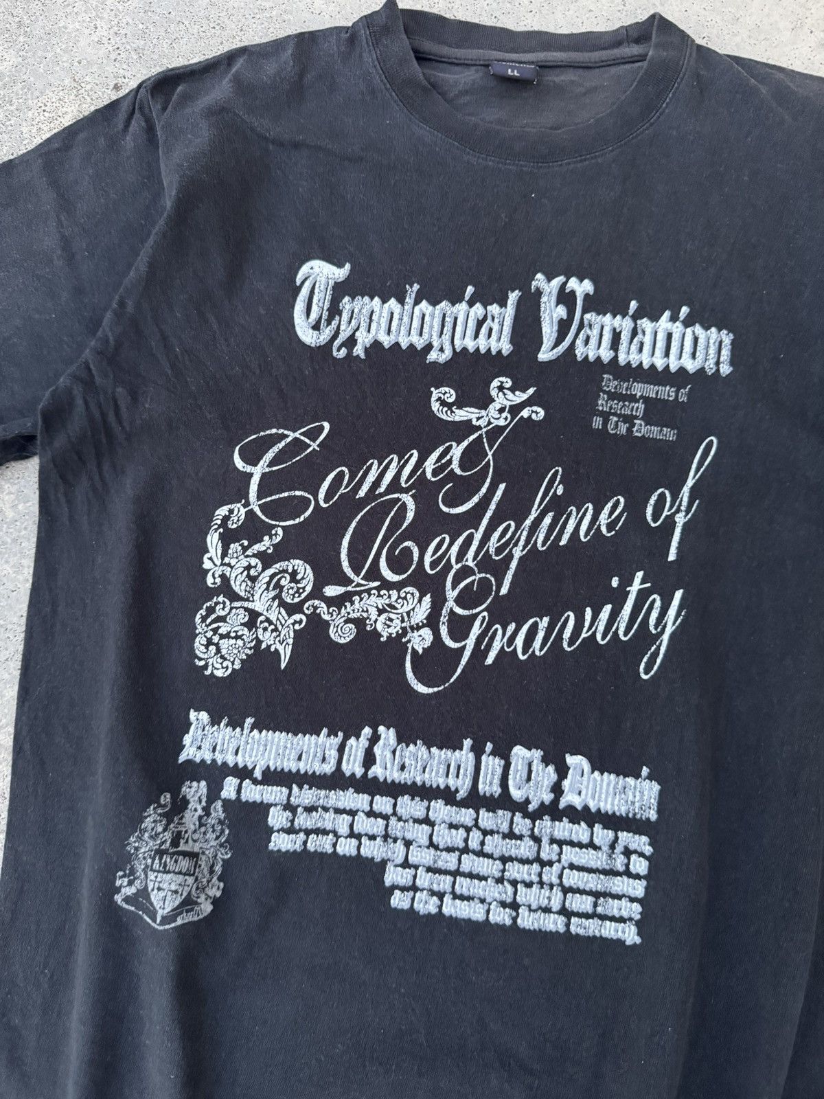 If Six Was Nine Typological Variation ifsixwasnine Styled Thrashed Tees Size US L / EU 52-54 / 3 - 2 Thumbnail