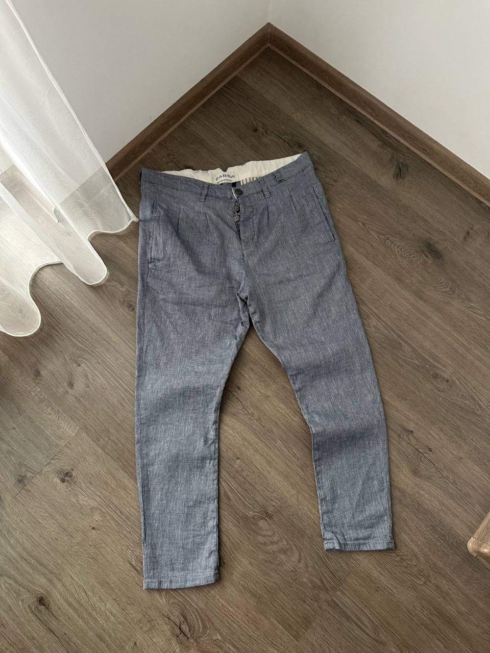 Japanese Brand × Vintage Vintage Gabba Firenze Light Blue Pants Size US 36 / EU 52 - 2 Thumbnail