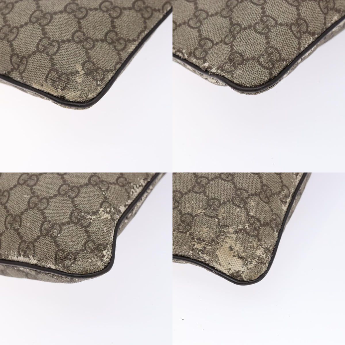 Gucci GUCCI GG Supreme Shoulder Bag Pvc Beige Gold Size ONE SIZE - 10 Thumbnail