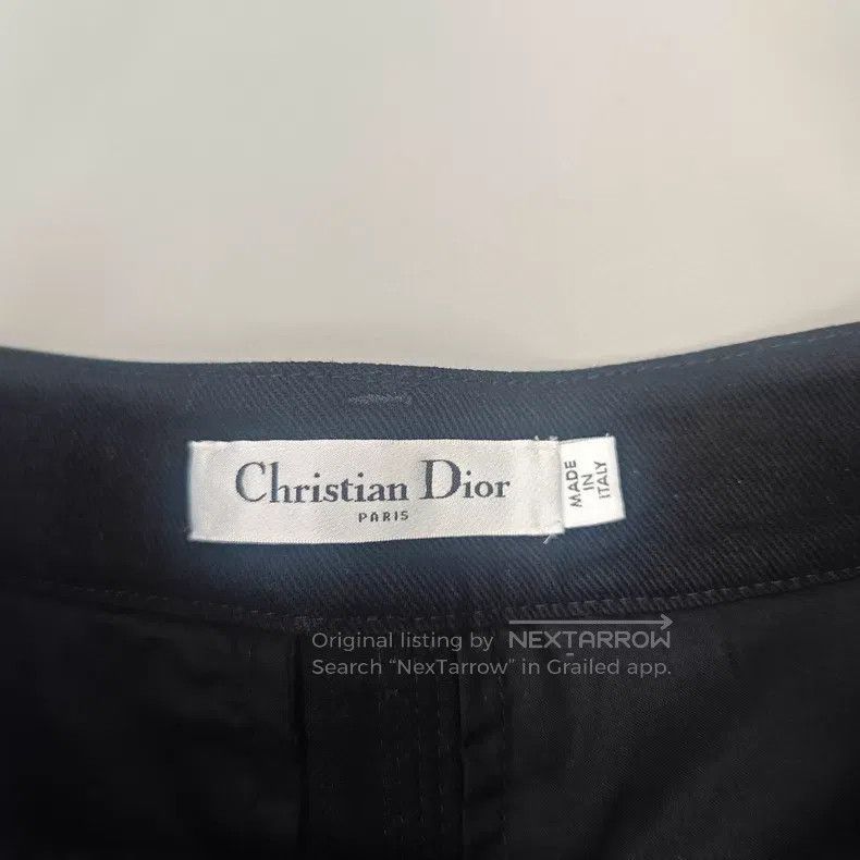 Dior Dior Black co-branded logo denim cotton pants Size 42" / US 20 - 5 Thumbnail