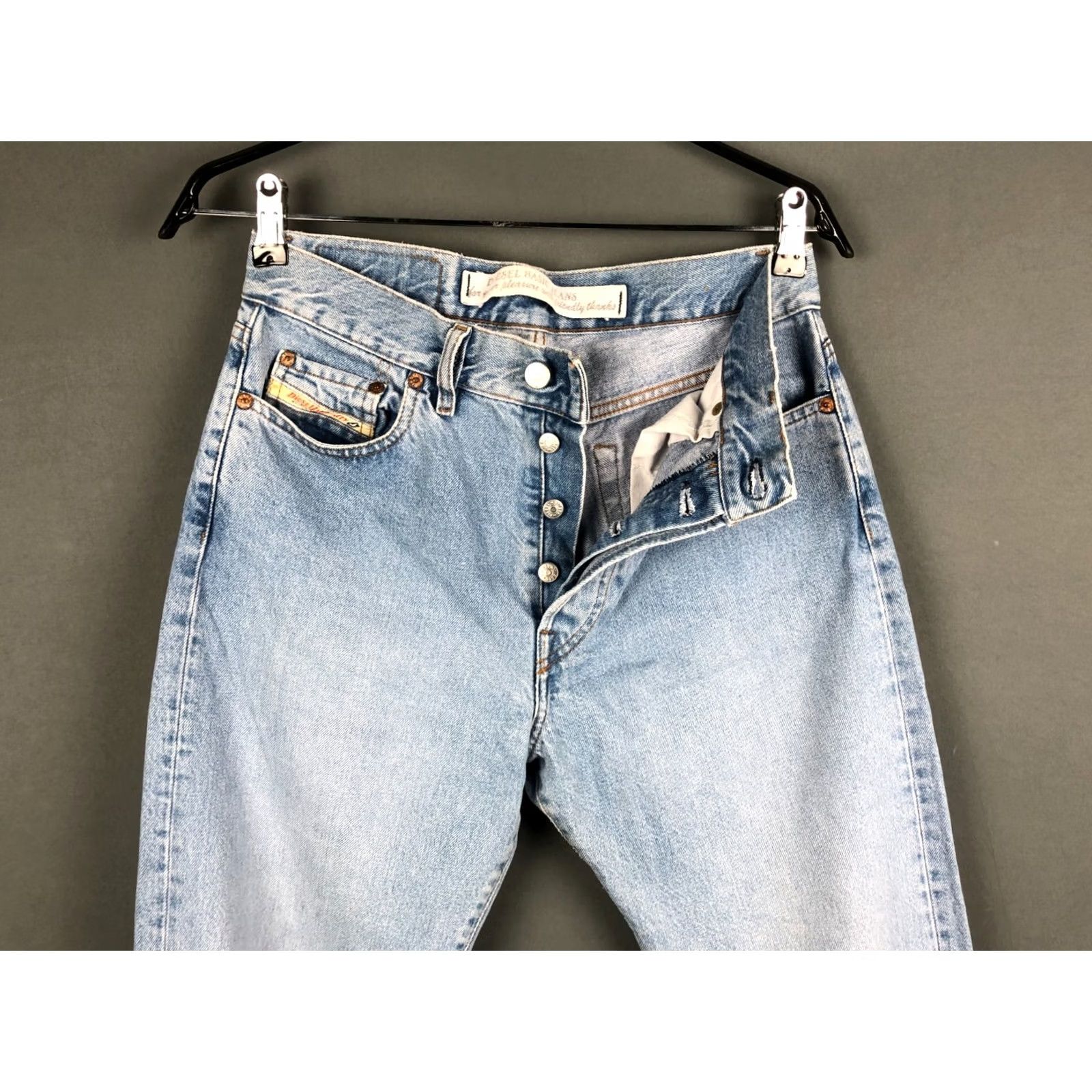 Diesel Diesel Jeans Regular 31 Blue Cotton Denim Men Straight Vintage? No Size US 31 - 7 Thumbnail