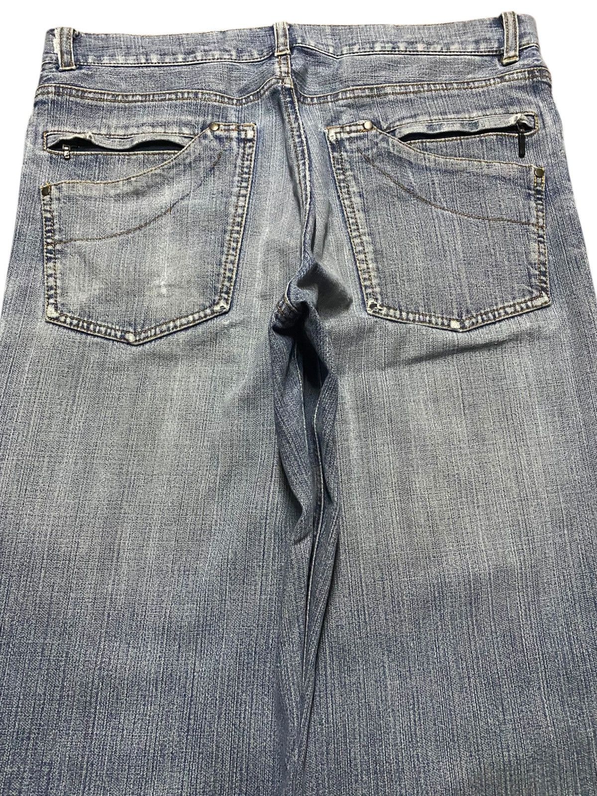 Japanese Brand Vtg Japanese Brand Intermezzo Thunder Distressed Baggy Jeans Size US 32 / EU 48 - 4 Thumbnail