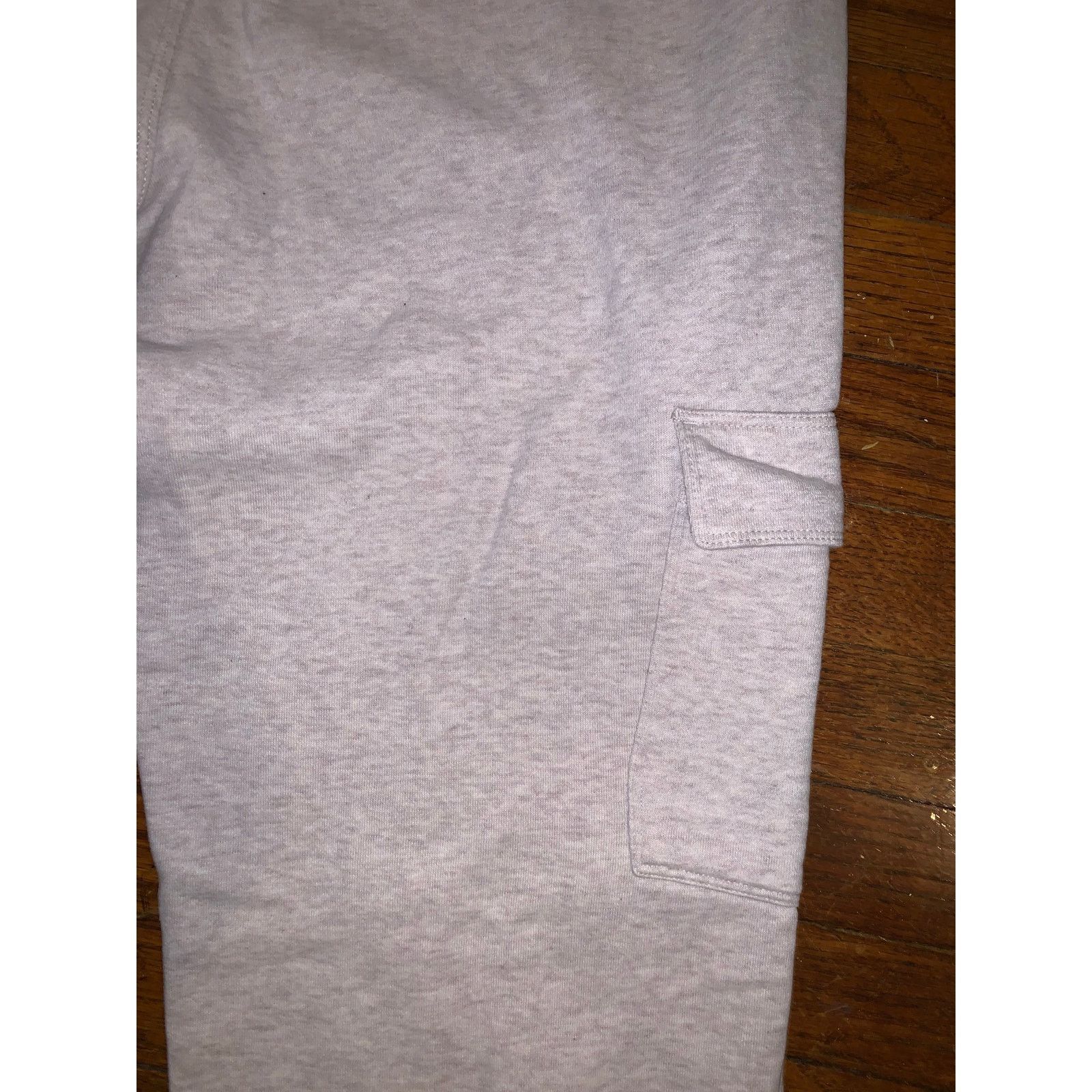 Calvin Klein Calvin Klein Cargo Sweatpants Mens Large Light Grey Size US 32 / EU 48 - 8 Thumbnail