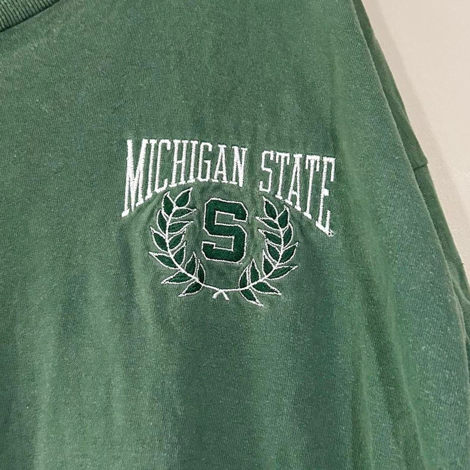 Other Vintage Michigan Spartans Embroidered Tee Shirt Size US XL / EU 56 / 4 - 2 Thumbnail