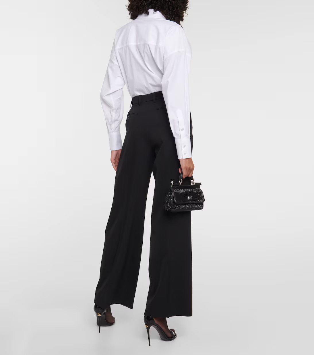 Dolce & Gabbana o1y0925 Casual Pant in Black Size 26" / US 2 / IT 38 - 6 Thumbnail