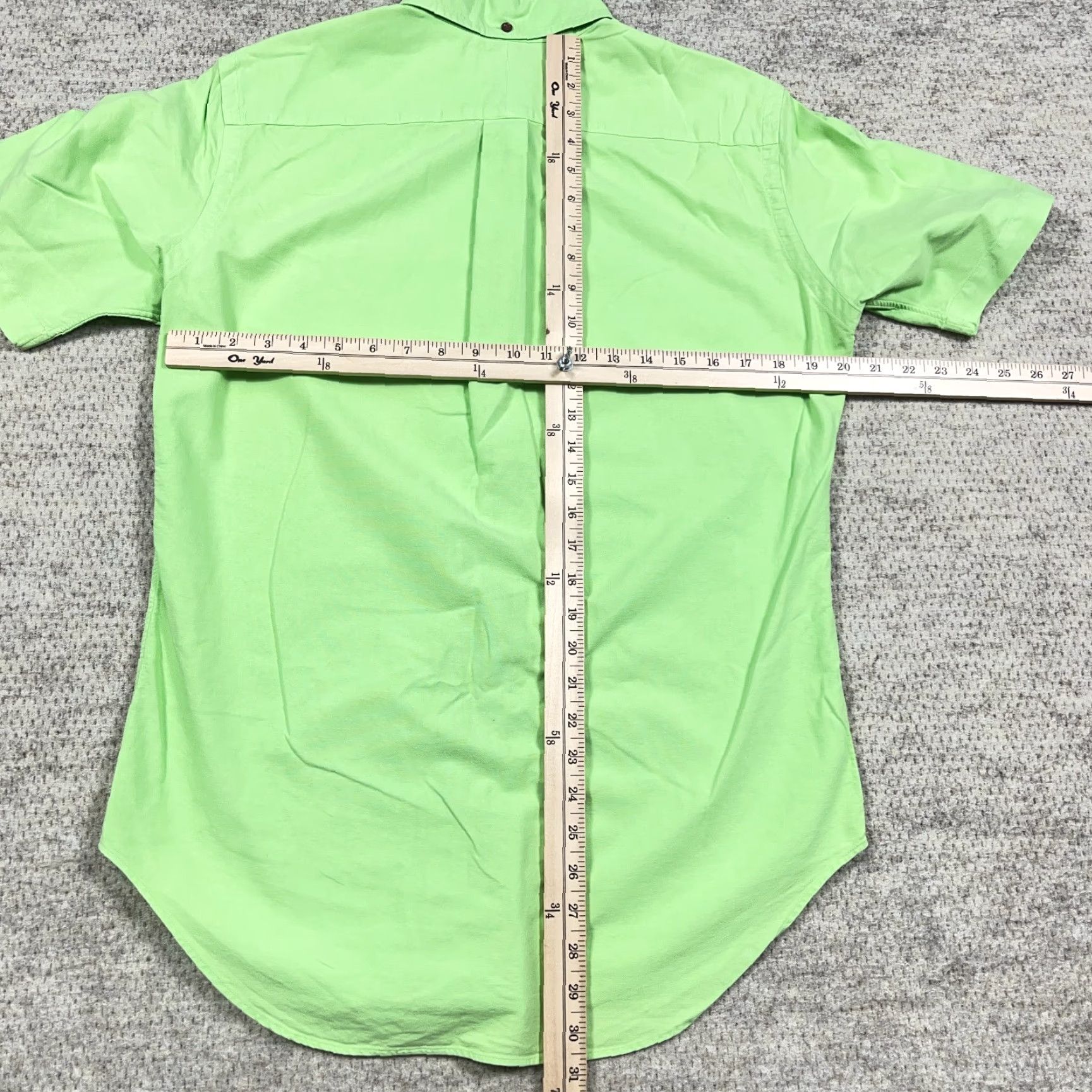 Ralph Lauren Ralph Lauren Button-Up Shirt Men Small Lime Green Pink Pony Classic Oxford Shirt Colorful, Preppy, Modern Mens Size US S / EU 44-46 / 1 - 5 Thumbnail