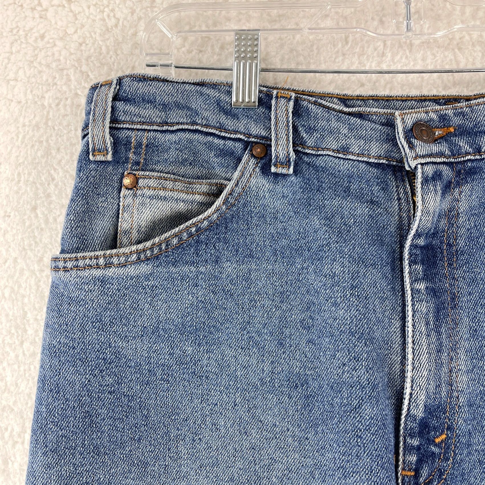 Levi's VINTAGE Levi's 540 Flex Straight Mens Jeans 36 Blue USA 90s Retro Size US 36 / EU 52 - 4 Thumbnail