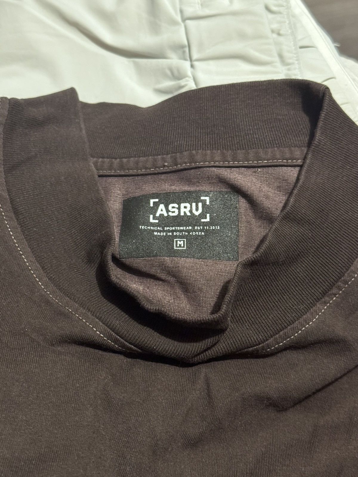 ASRV DSG. 0385 CottonPlus Oversized Mock Neck Tee Size US M / EU 48-50 / 2 - 2 Thumbnail