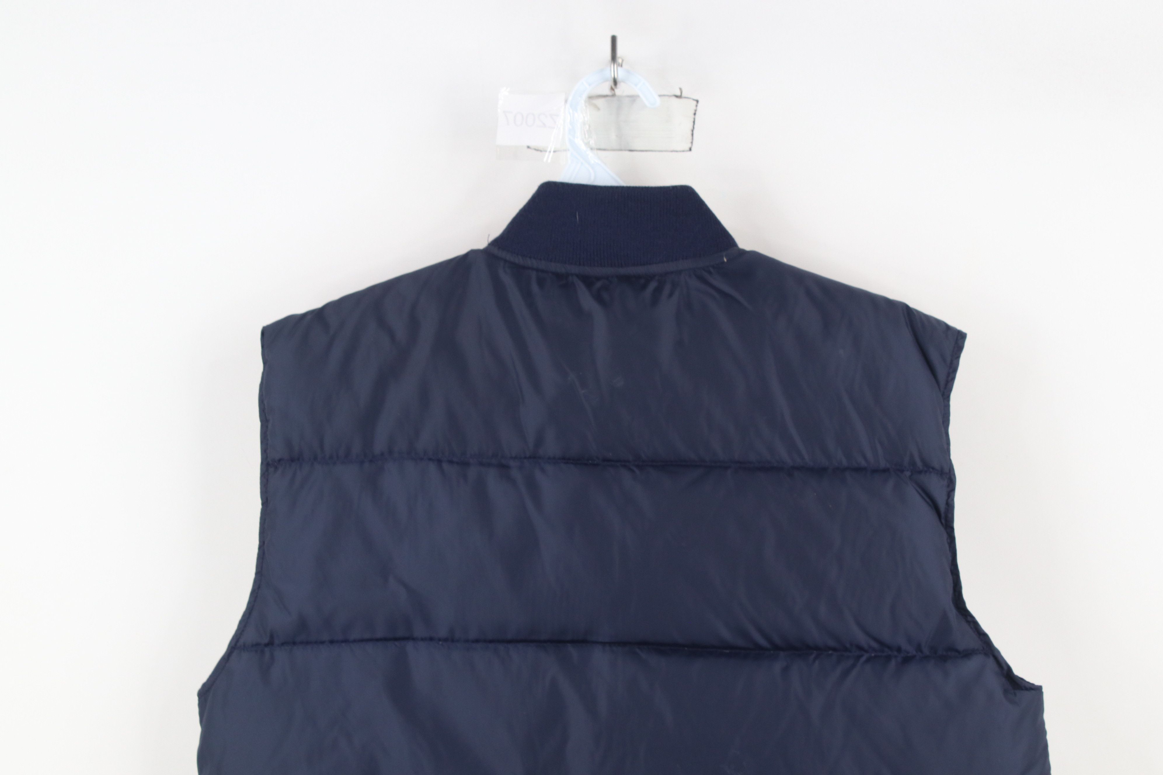 Eddie Bauer × Vintage Vintage 90s Eddie Bauer Duck Down Puffer Vest Jacket Blue Size US S / EU 44-46 / 1 - 14 Thumbnail