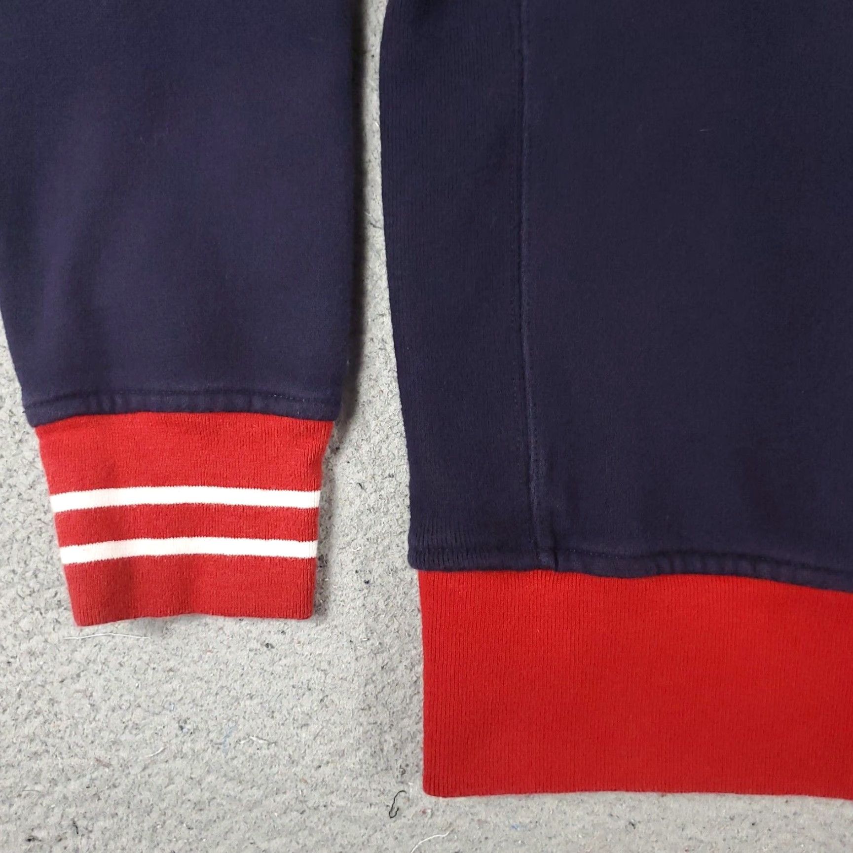 Ralph Lauren VINTAGE Ralph Lauren Pullover Sweater Mens Small Red Cotton Crew Neck Classic American Style Size US S / EU 44-46 / 1 - 4 Thumbnail