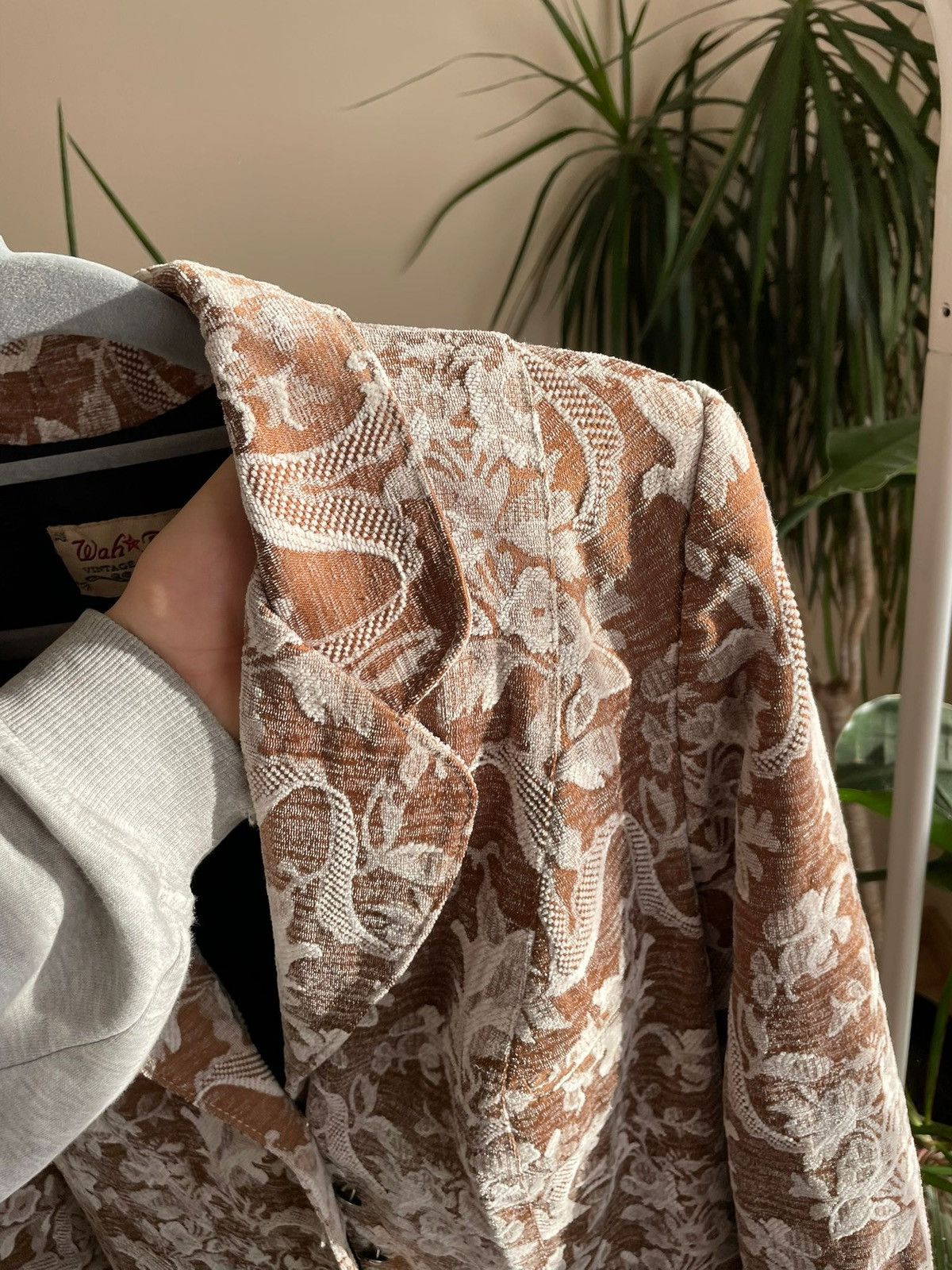 Vintage Vintage Wah Maker made in USA coat floral avantgarde Size M / US 6-8 / IT 42-44 - 8 Thumbnail
