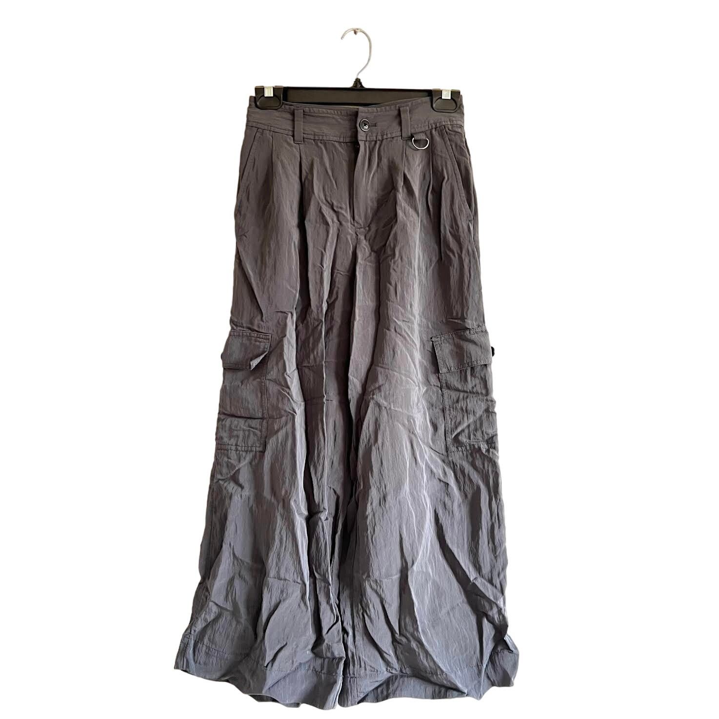 Madewell Madewell the petite harlow wide-leg cargo pant size 00P Size 24" / US 00 / IT 34 - 2 Thumbnail